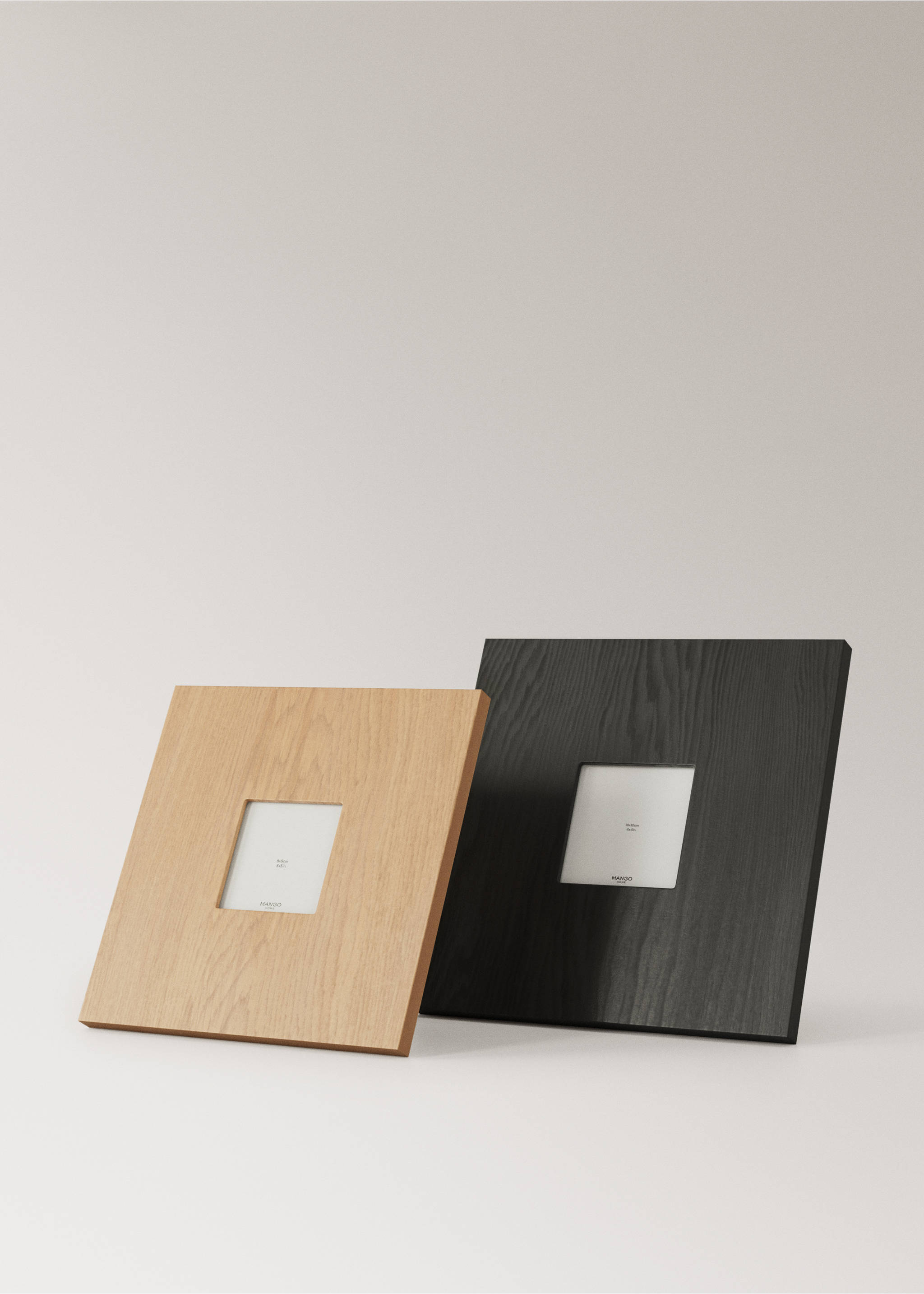 Wooden photo frame - Details of the article 3, Brown. Ref: 37072534-00.