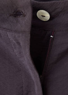 Flowy straight-fit trousers — Brown 5
