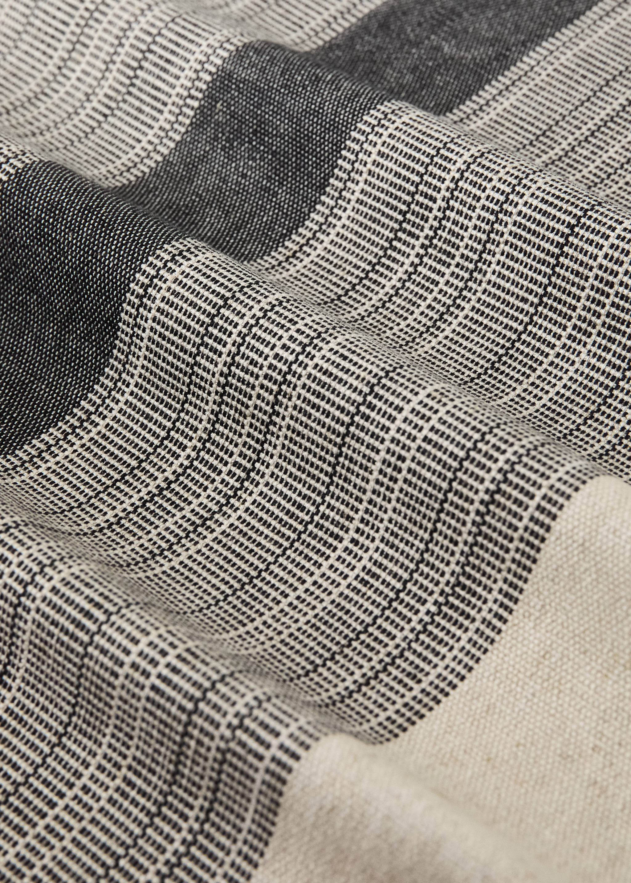 Pamuklu ve keten runner örtü 50x160 cm - Ürün detayı 1