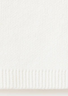 Jumper with metallic detail openings — Ecru 7