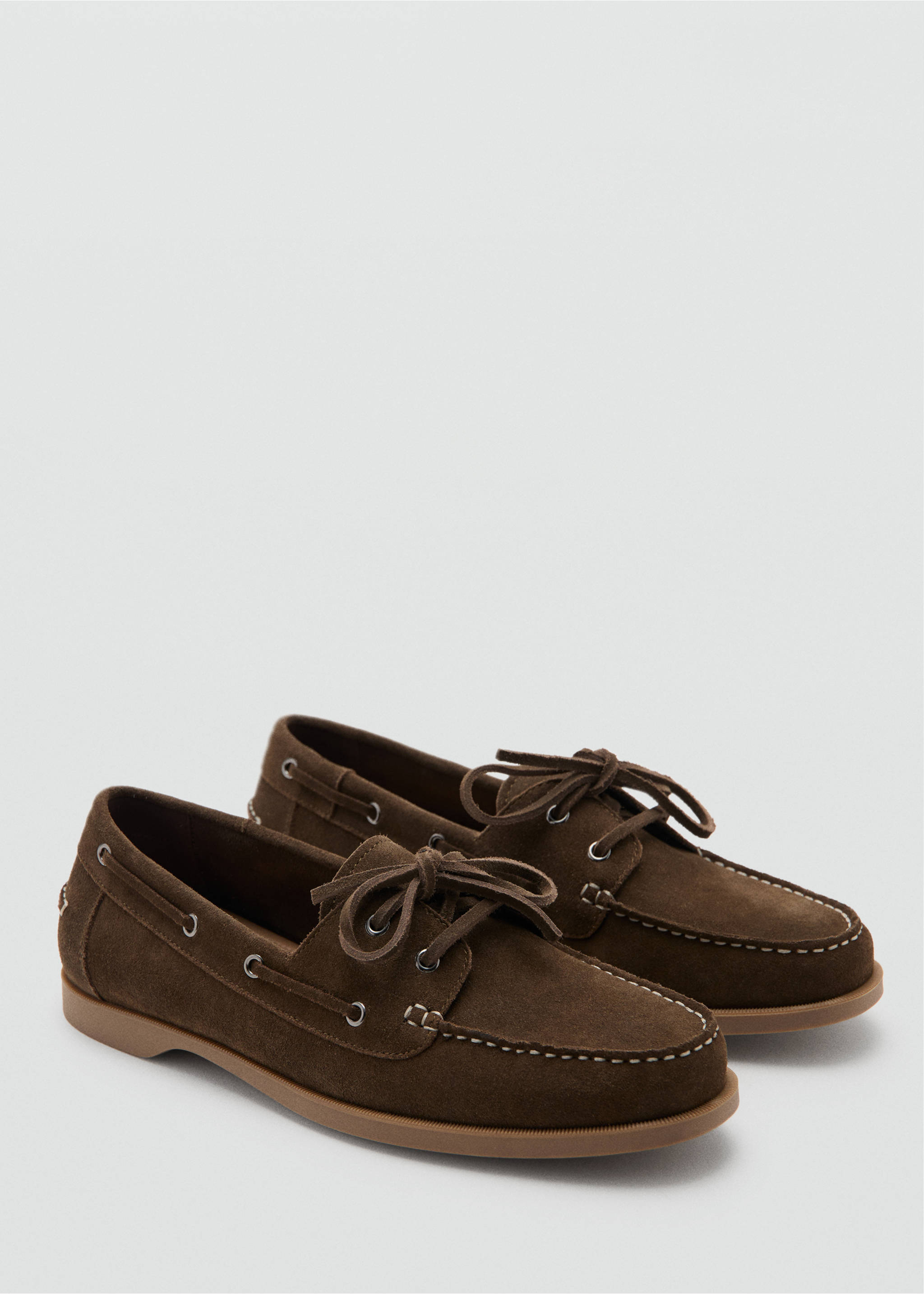 Chaussures nautico - Plan moyen, Marron. Ref: 37072890-00.