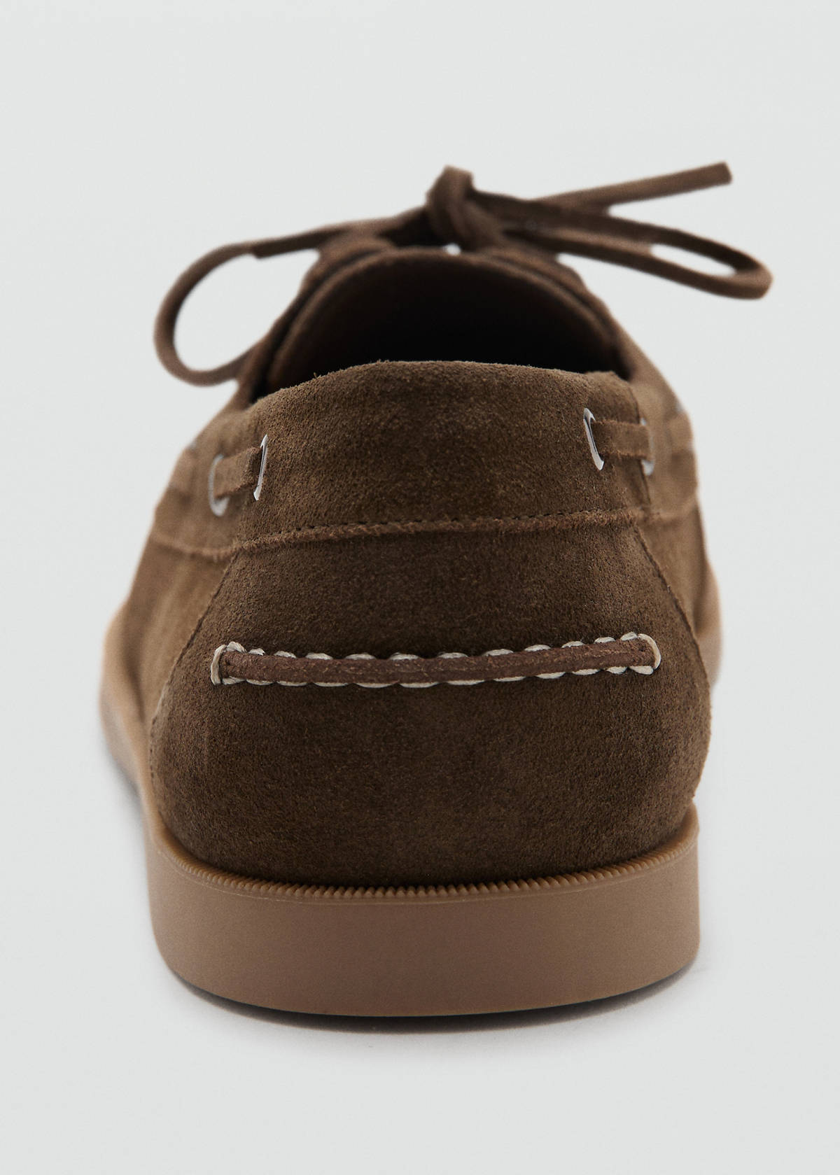 Leather nautical shoes — Brown