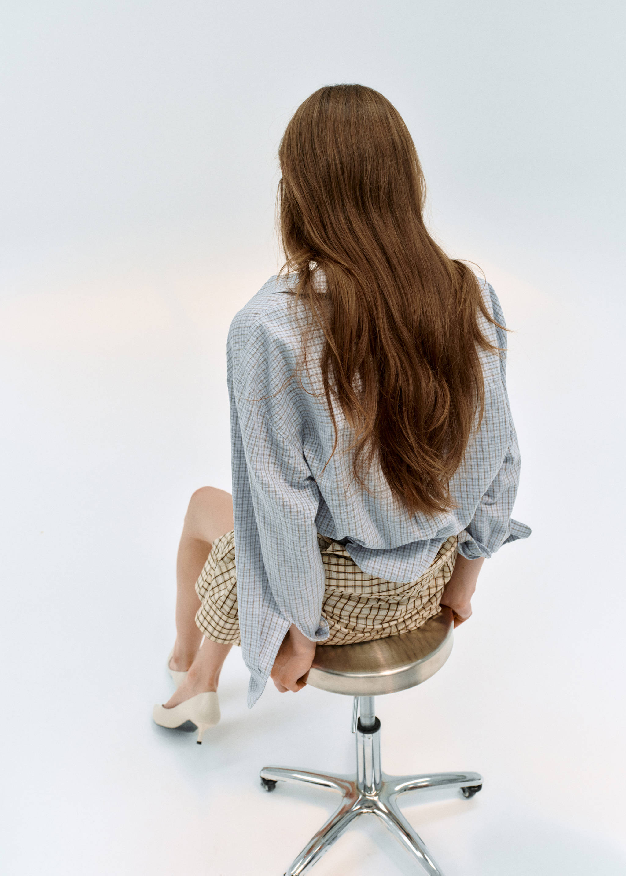 Chemise à carreaux en coton - Détail de l'article 3
