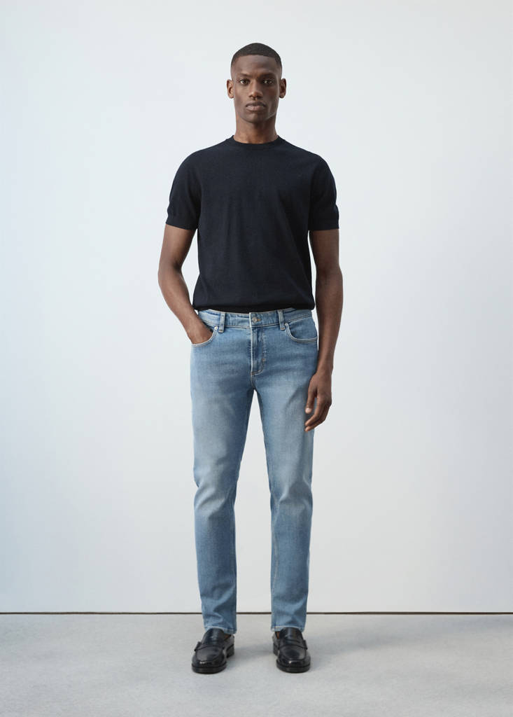 Jan slim-fit jeans — Light Blue
