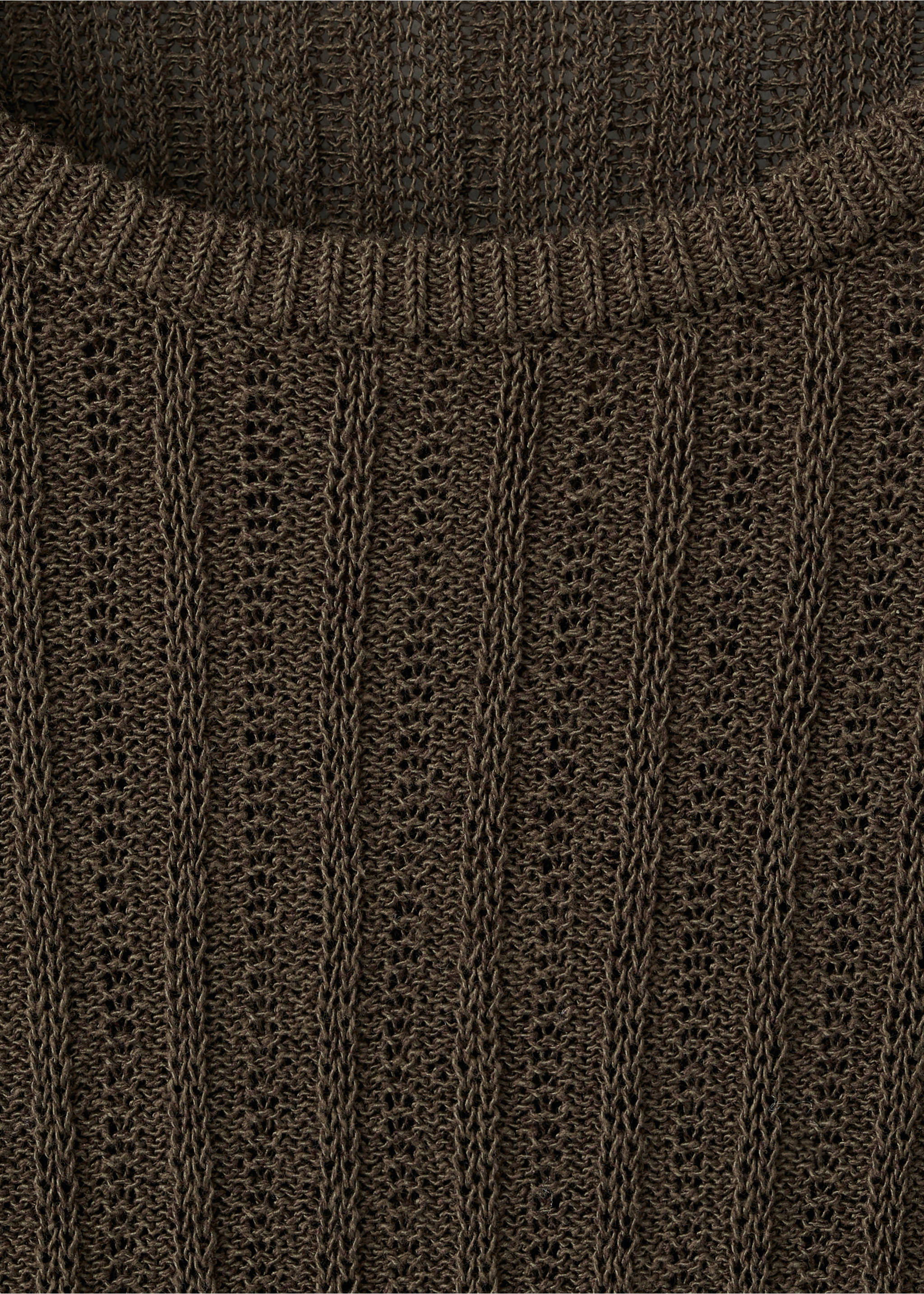 Sweater galicia - Details of the article 0, Brown. Ref: 37072899-00.