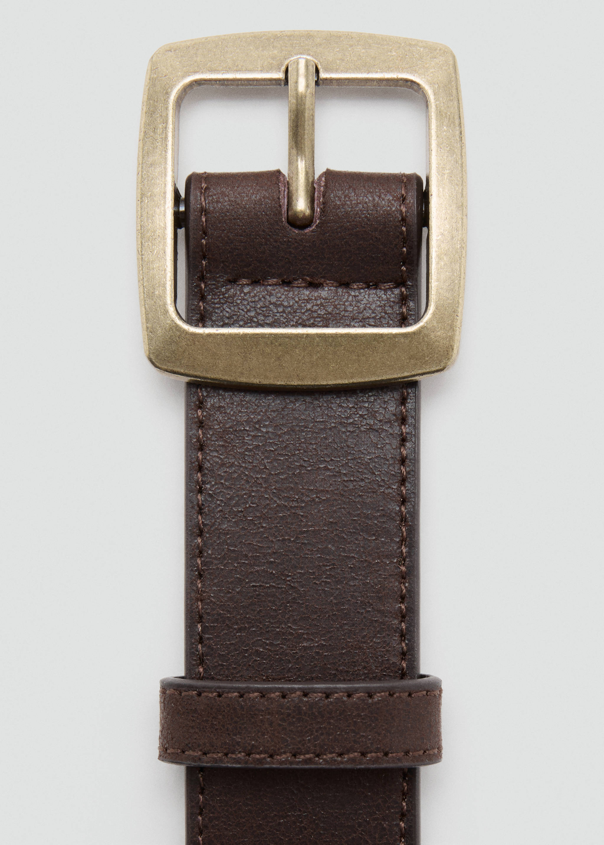 Square buckle belt - Details of the article 1