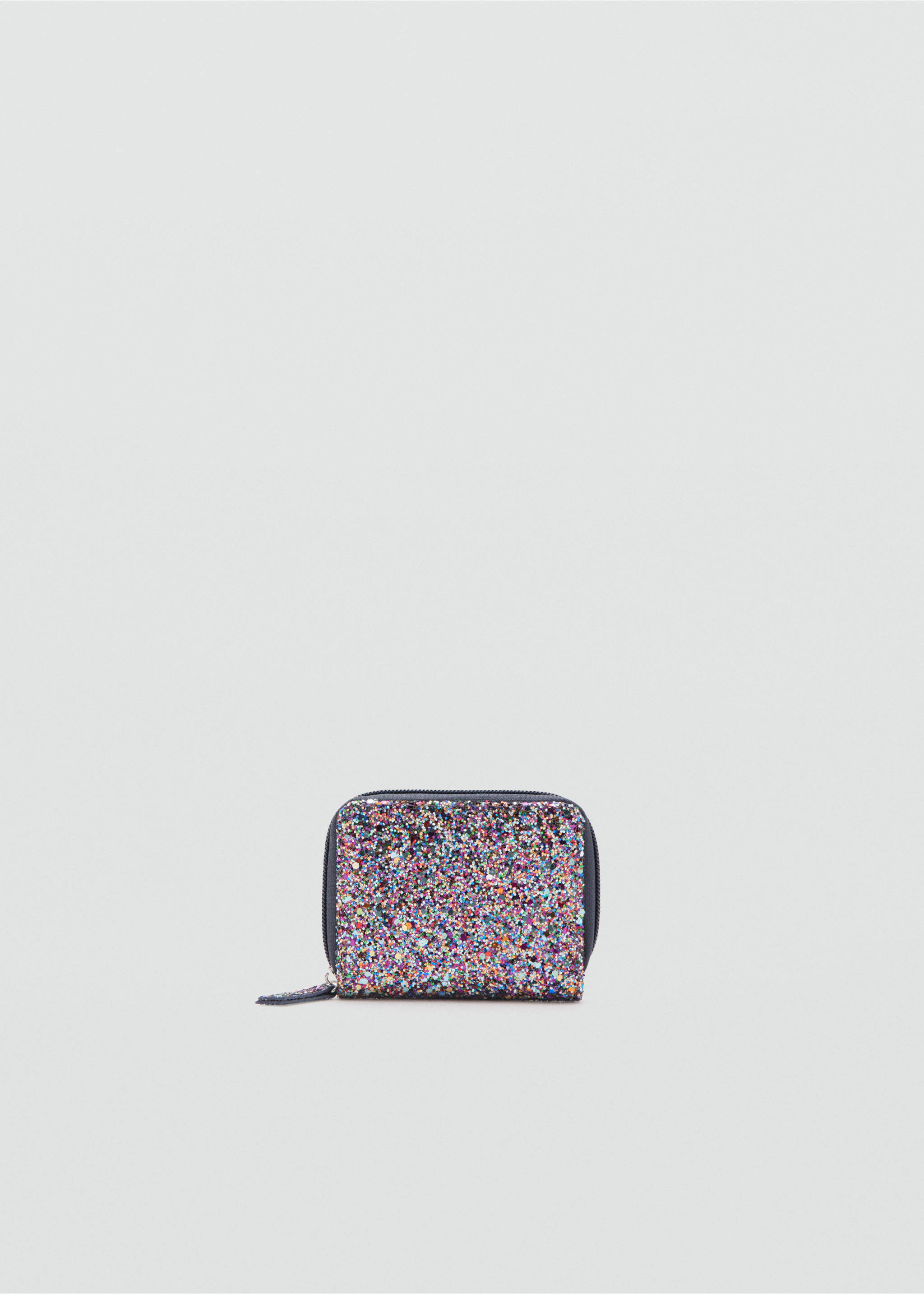 Glitter coin purse - Article without model, Dark Navy. Ref: 37072908-00.