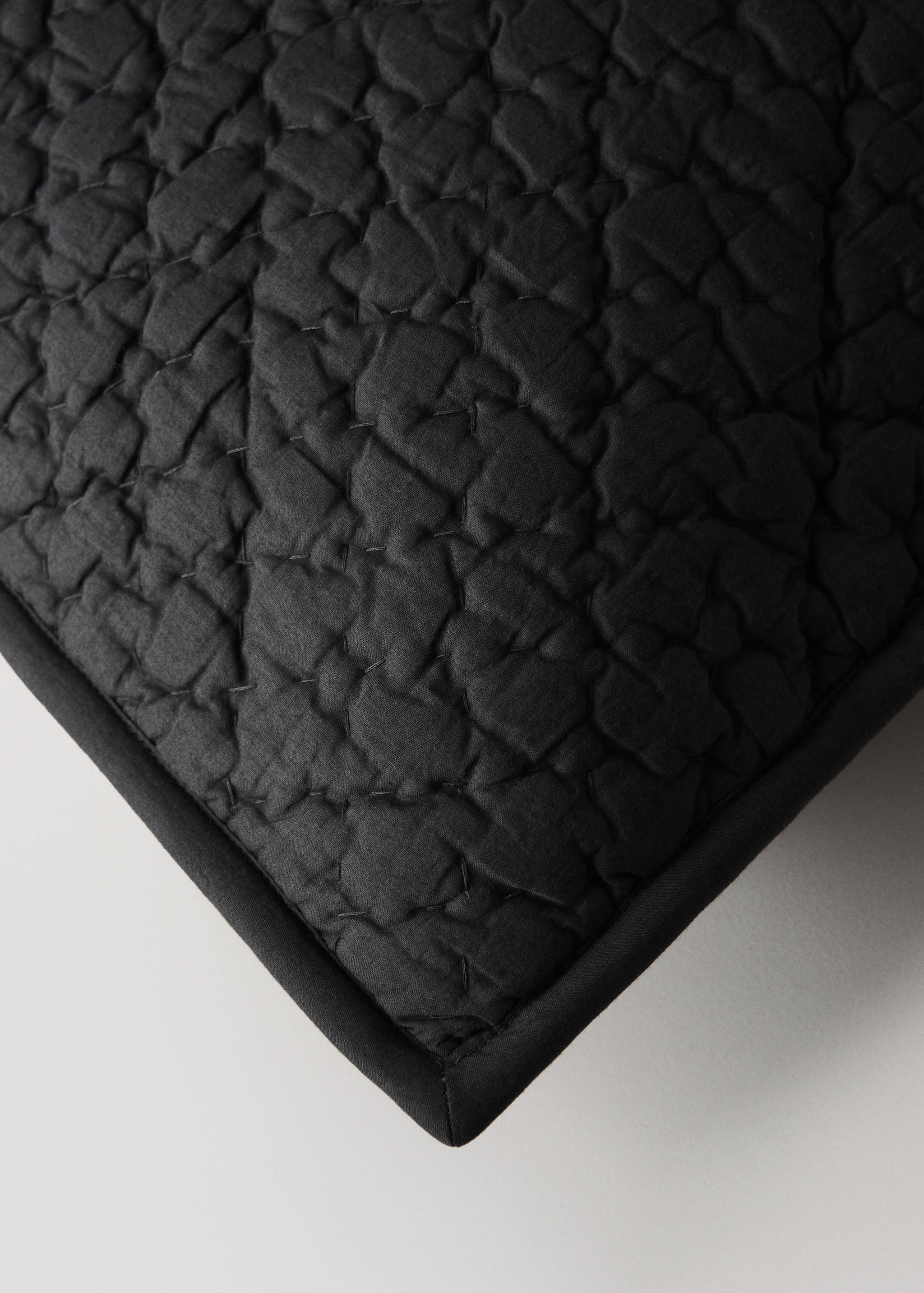 100% cotton cushion cover for bed 50x50 cm - Details of the article 1