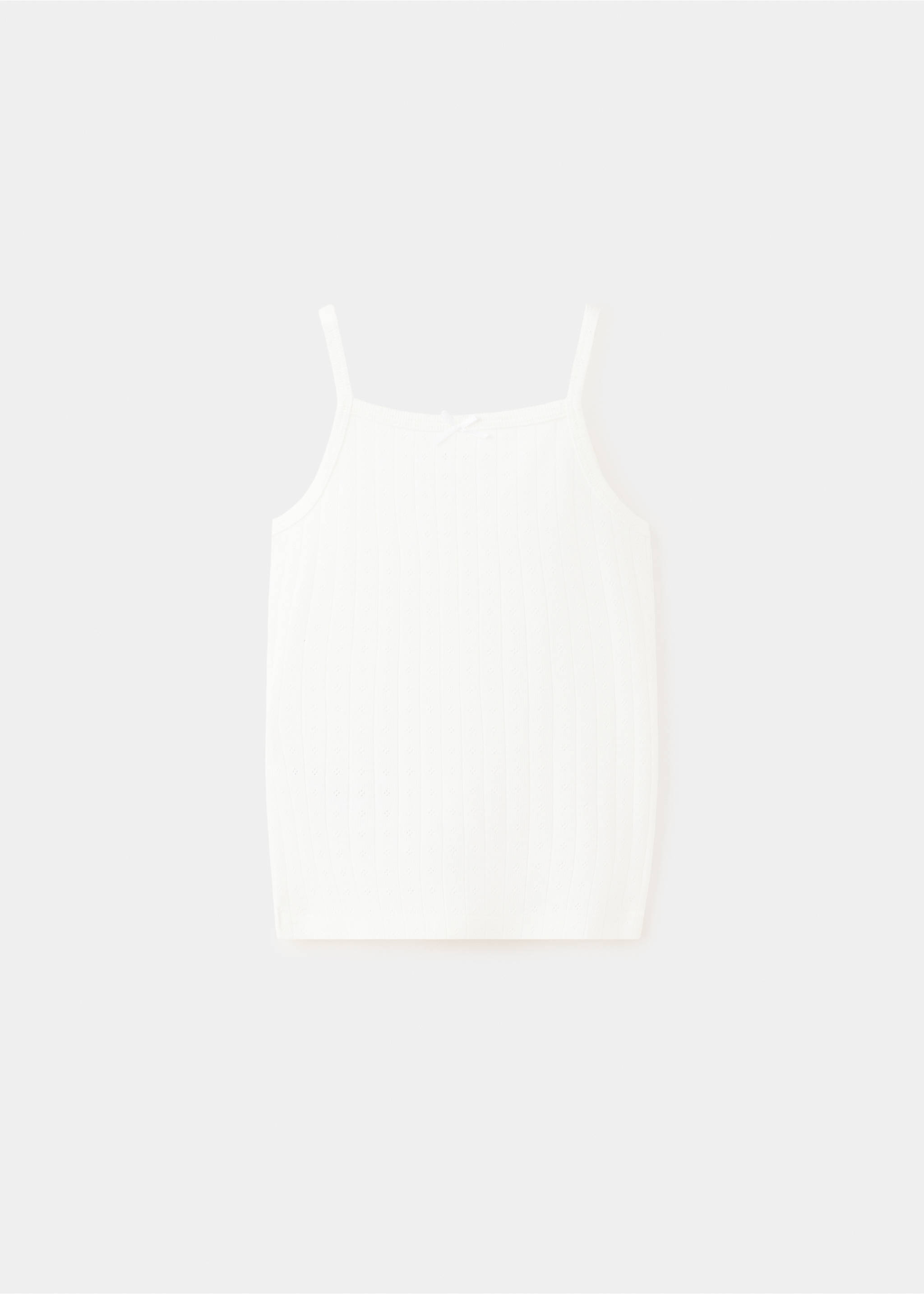 Maillot de corps coton - Article sans modèle, Blanc cassé. Ref: 37072910-00.