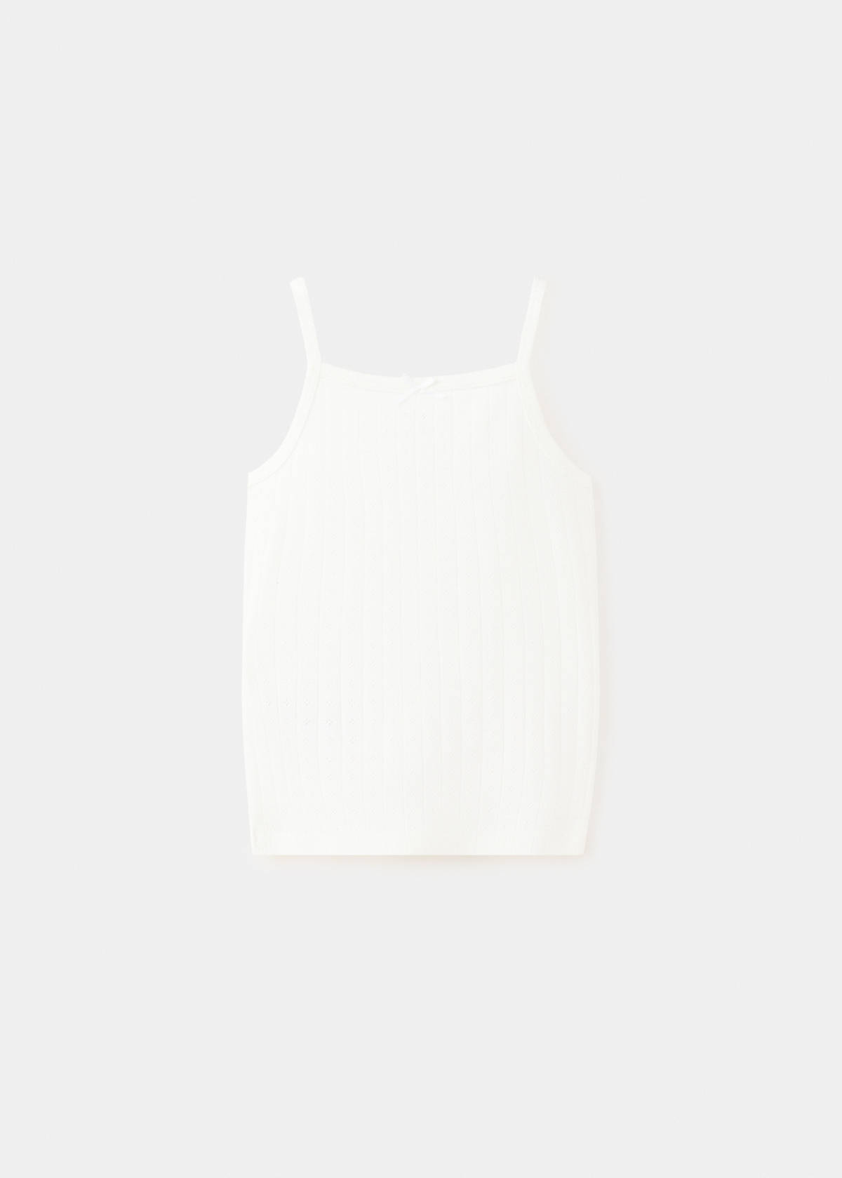 Cotton undershirt — Off White