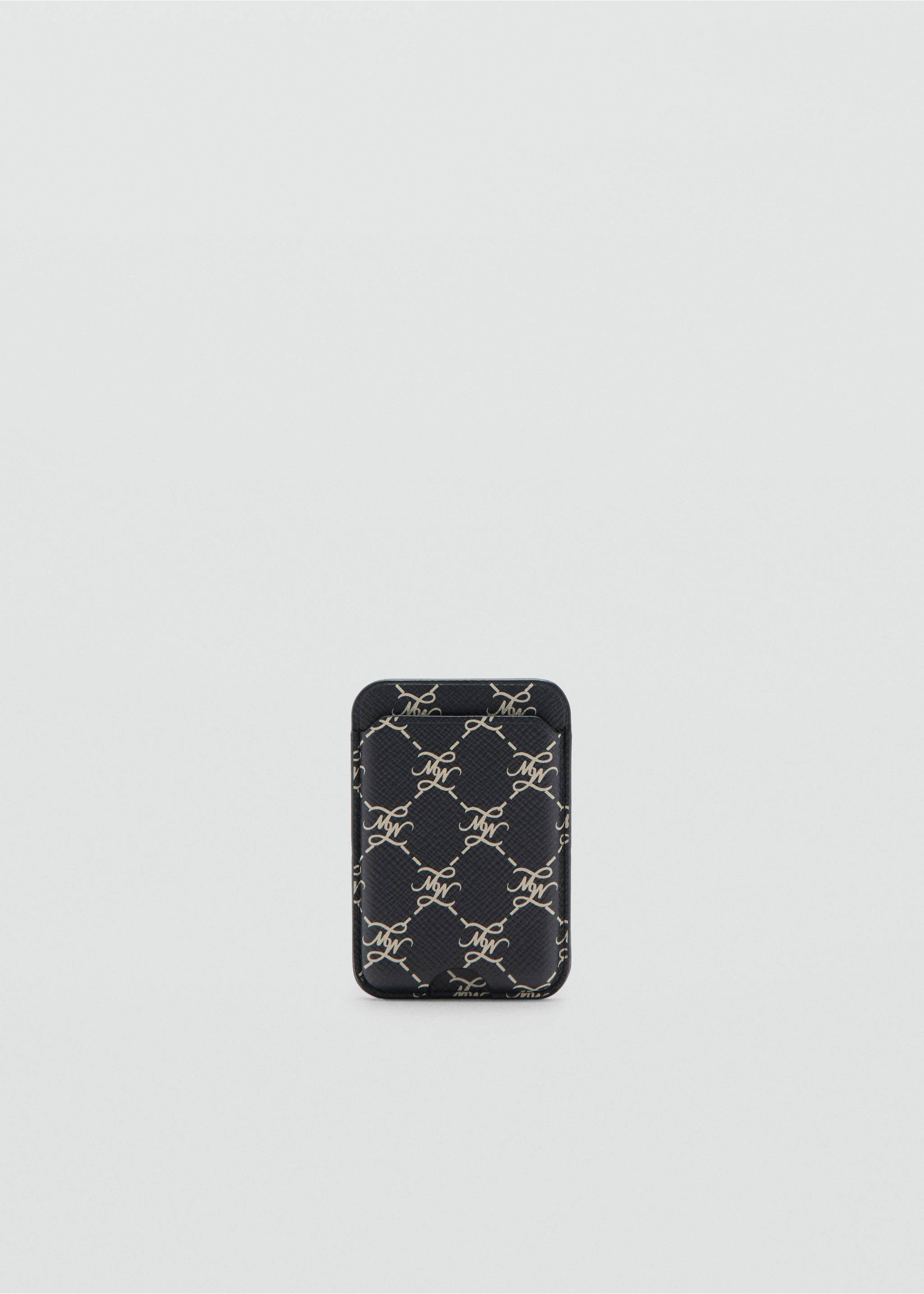 Logo print phone cardholder - Article without model, Navy. Ref: 37072911-00.