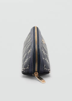 Zip case with printed logo — Navy 3