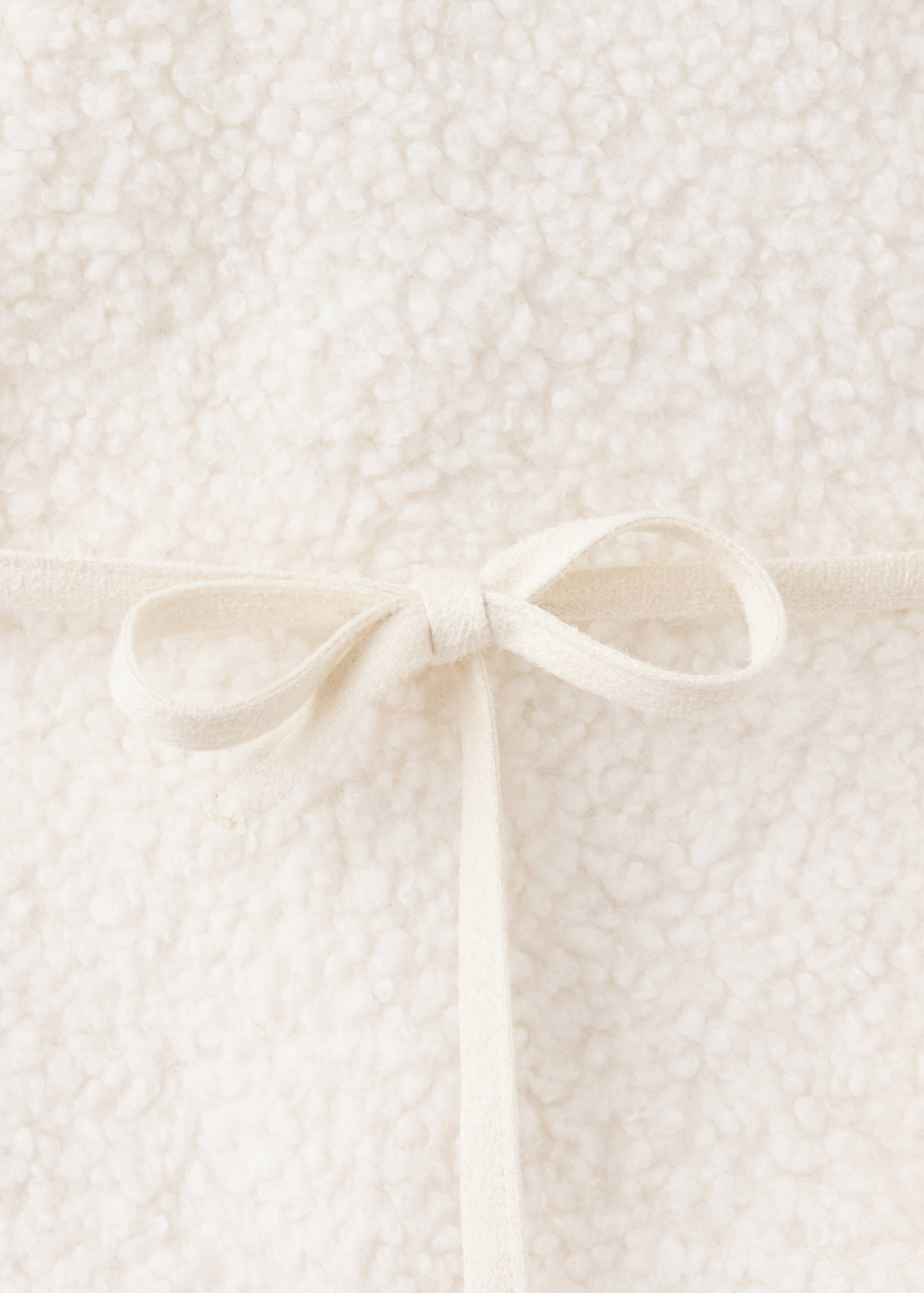 Faux shearling wrap vest - Details of the article 8