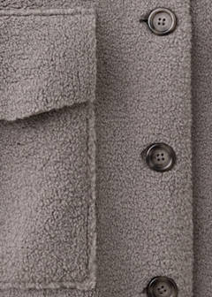 Oversized sherpa robe — Medium Brown 7