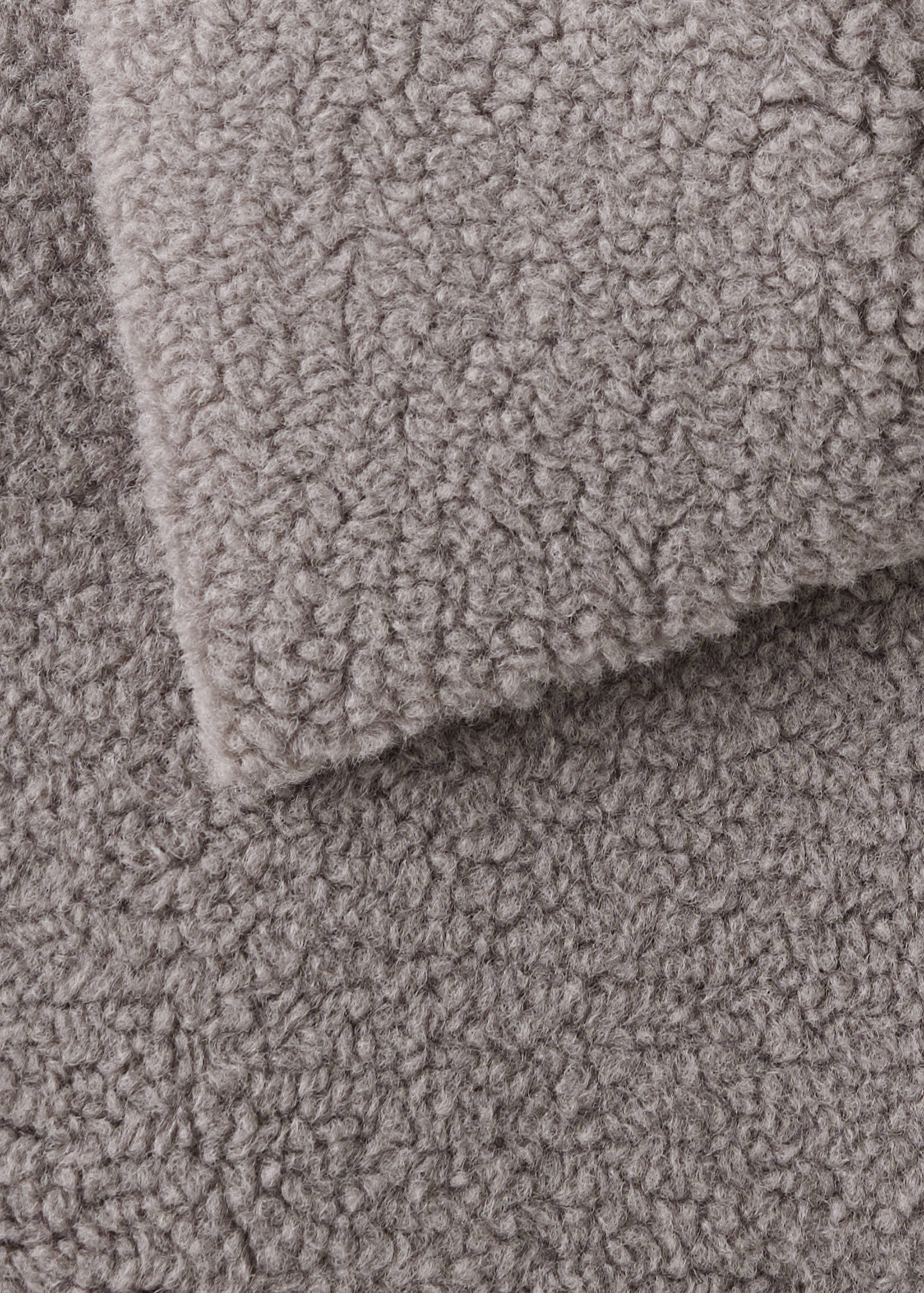 Oversize faux shearling robe - Details of the article 0