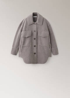 Oversized sherpa robe — Medium Brown 6