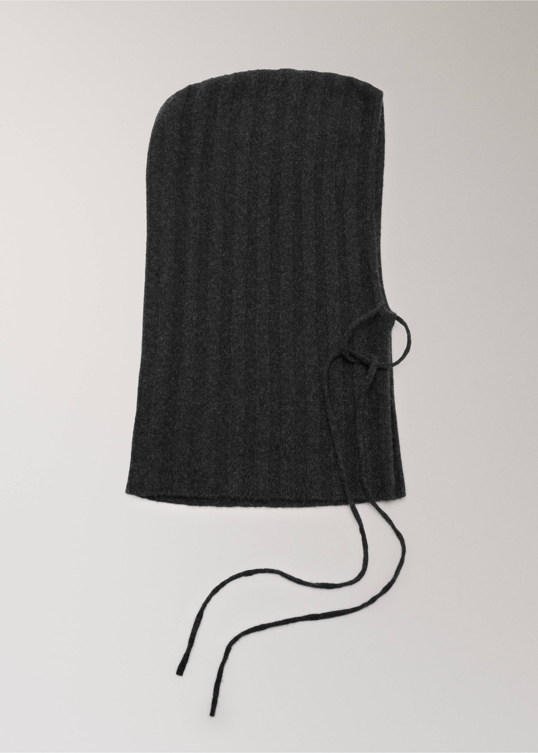 Chapeau cachemire nœud - Article sans modèle, Gris anthracite. Ref: 37072918-00.
