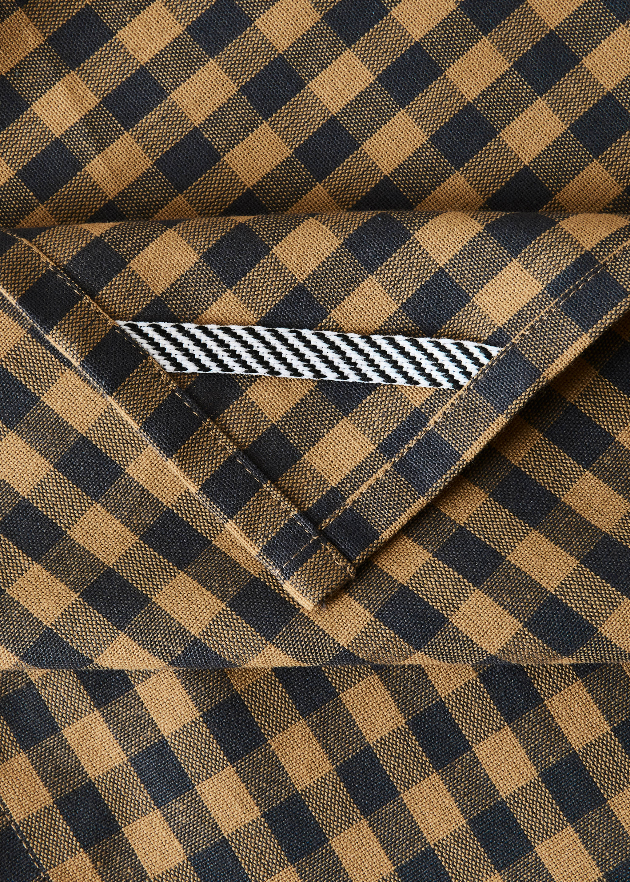 Two-tone checked cotton kitchen towels - Details of the article 9