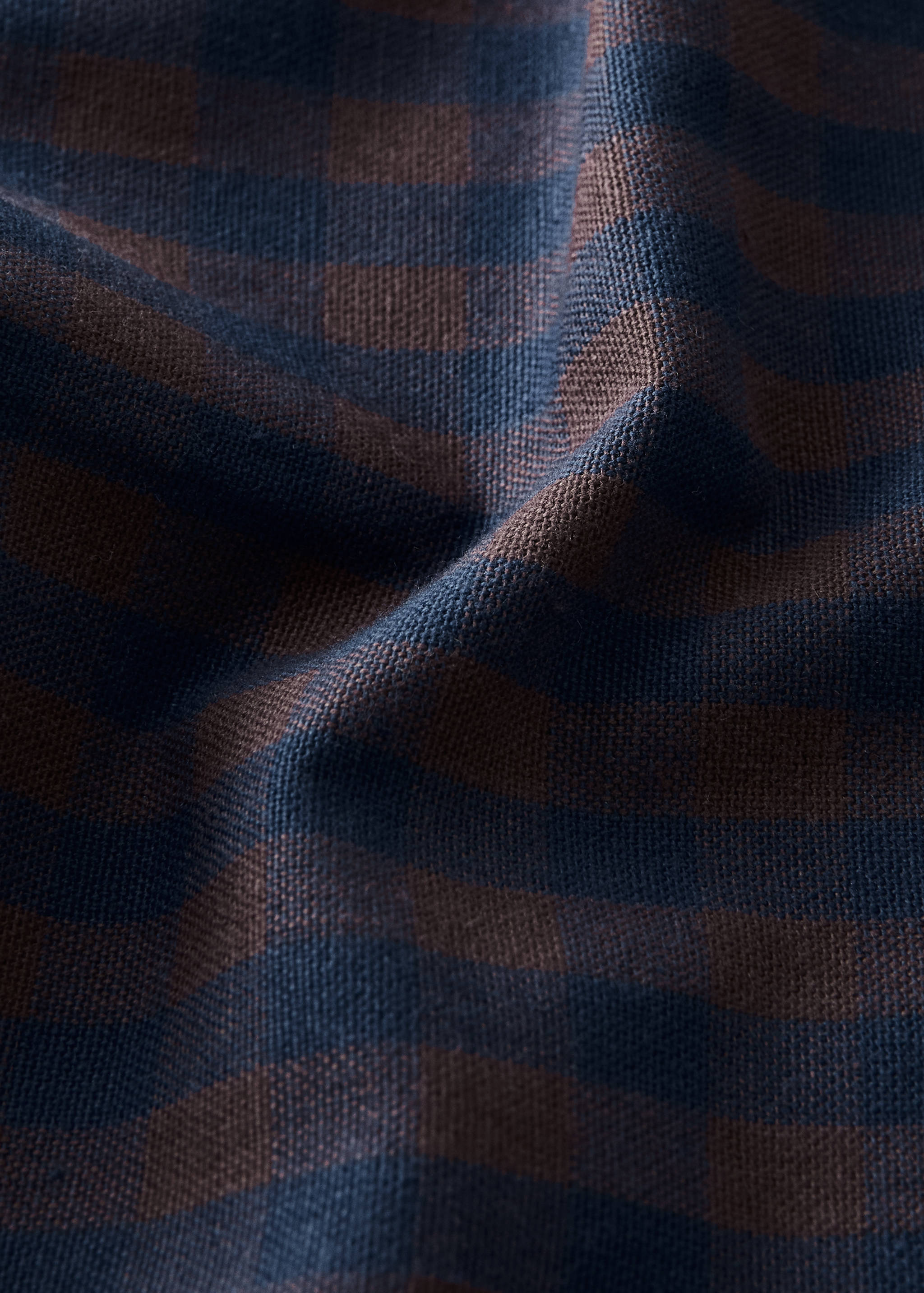 Two-tone checked cotton kitchen towels - Details of the article 2