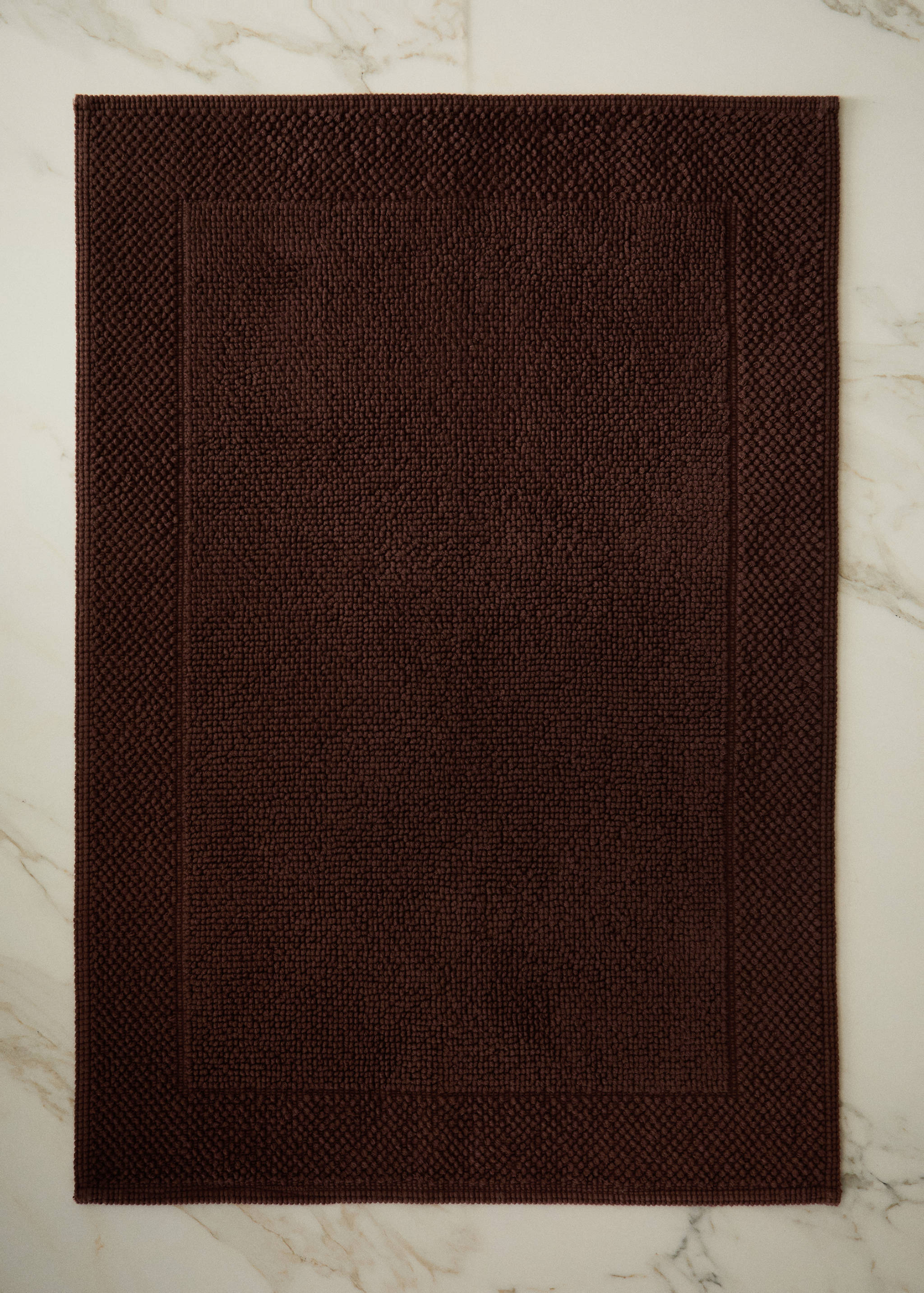 Garment-dyed cotton bath rug - General plane