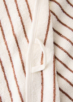 Striped kitchen towels — Russet 4