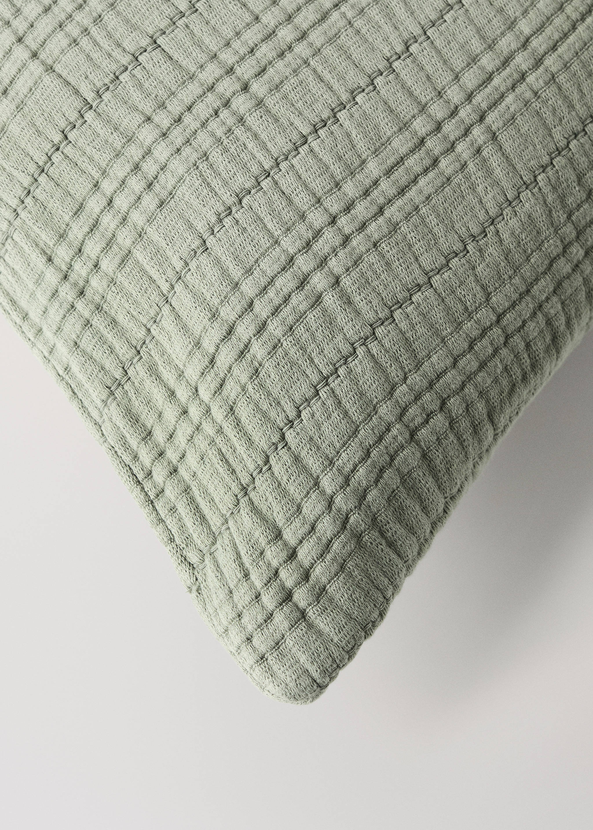 Funda coixí garment dyed vora 50x50 cm - Detall de l'article 1
