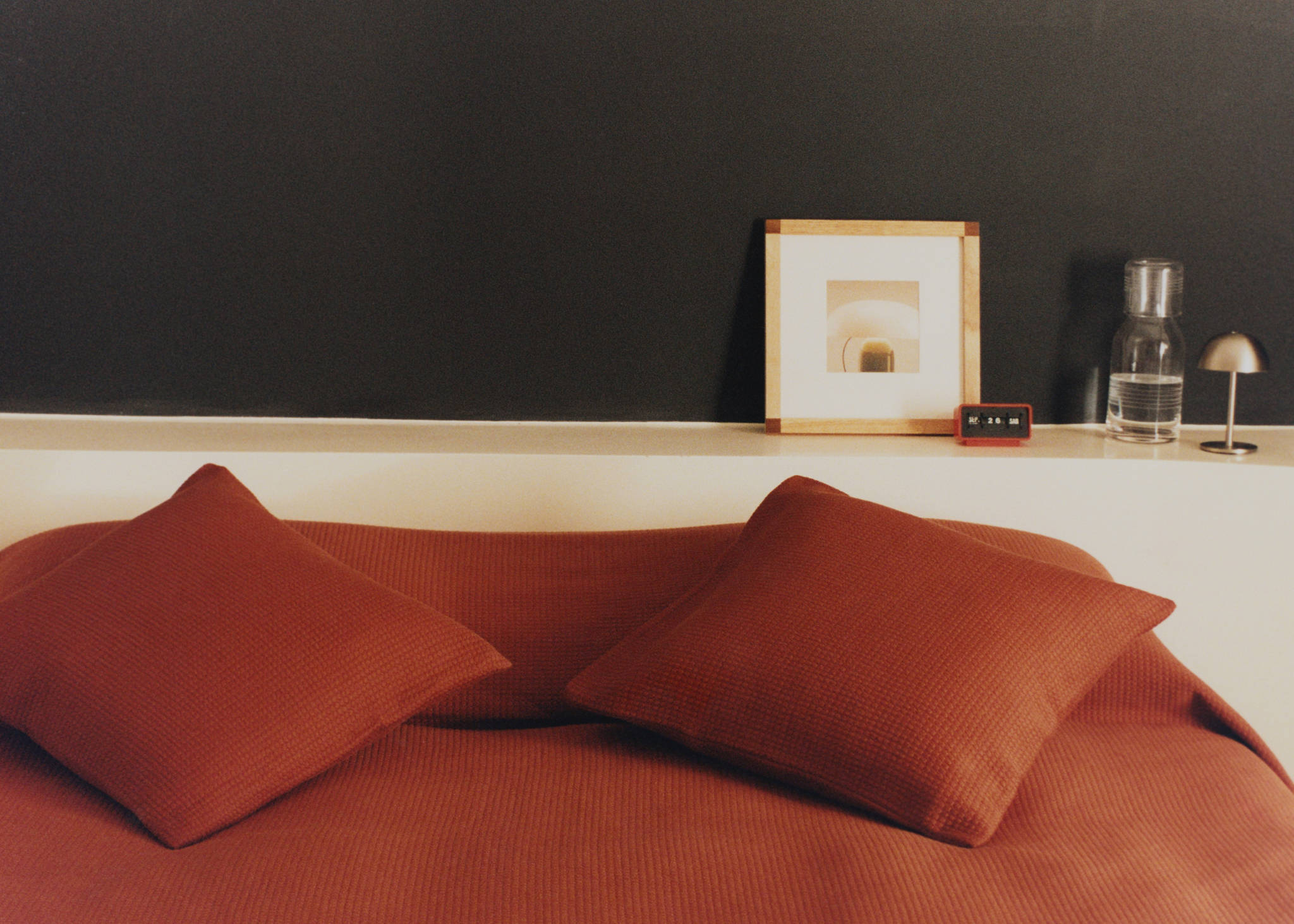 Cushion cover garment dye Bed 50x50 cm - Panoramic plane