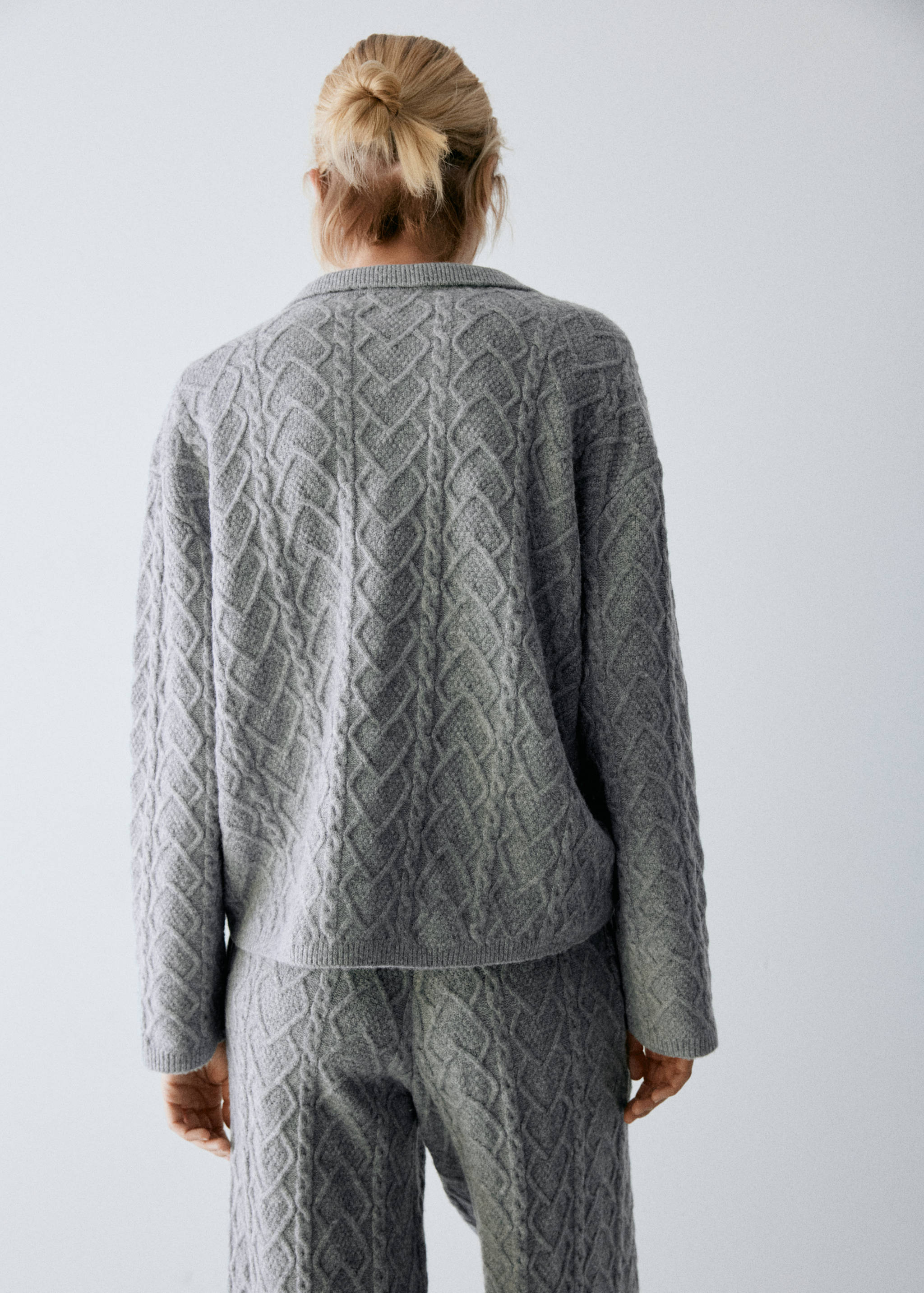 PYJAMA SWEATER BRAIX - Reverse of the article
