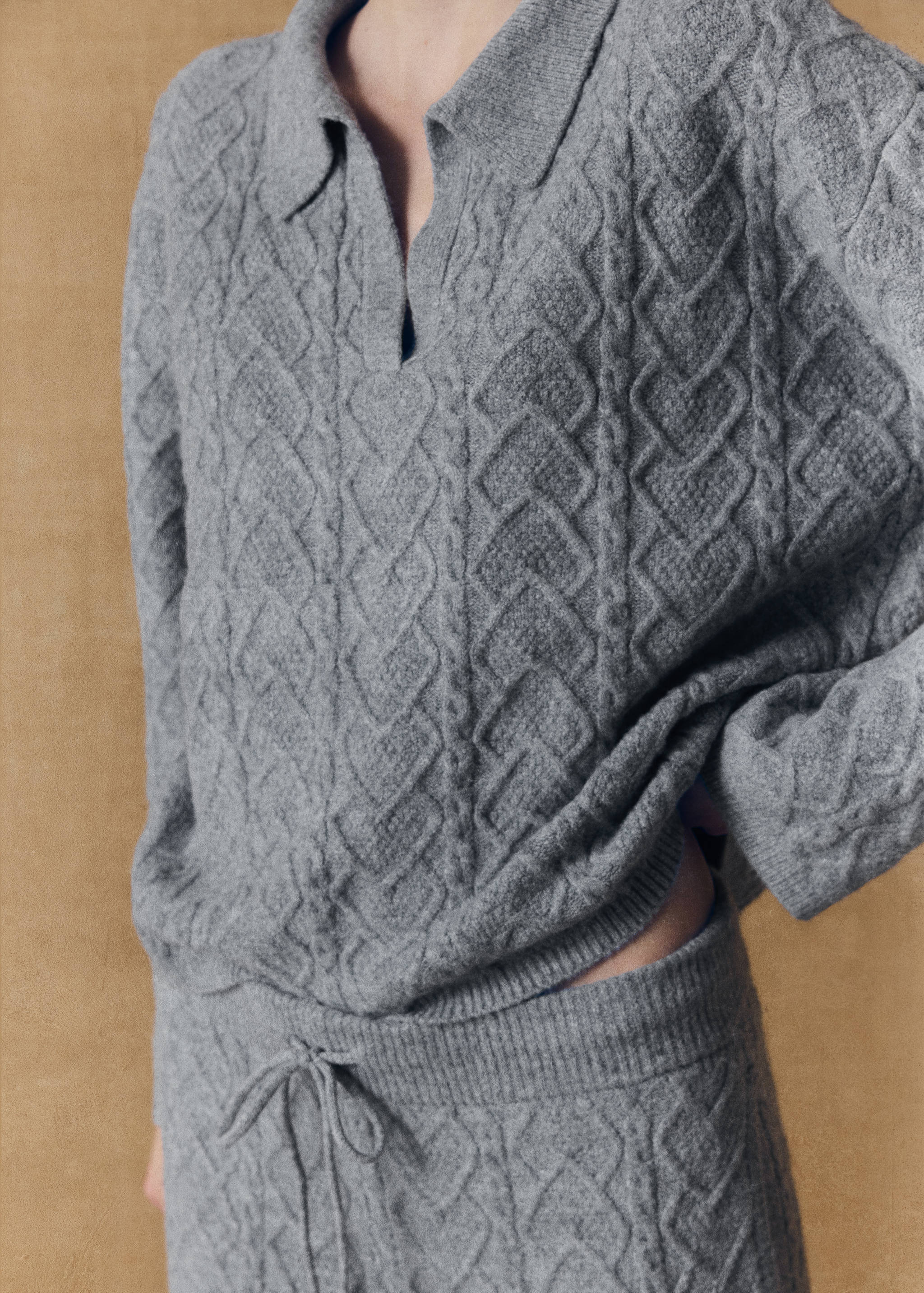 Jersei trenat coll polo - Detall de l'article 1