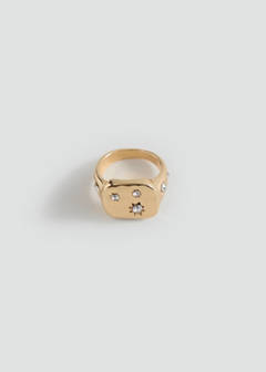 Star signet ring — Gold 1