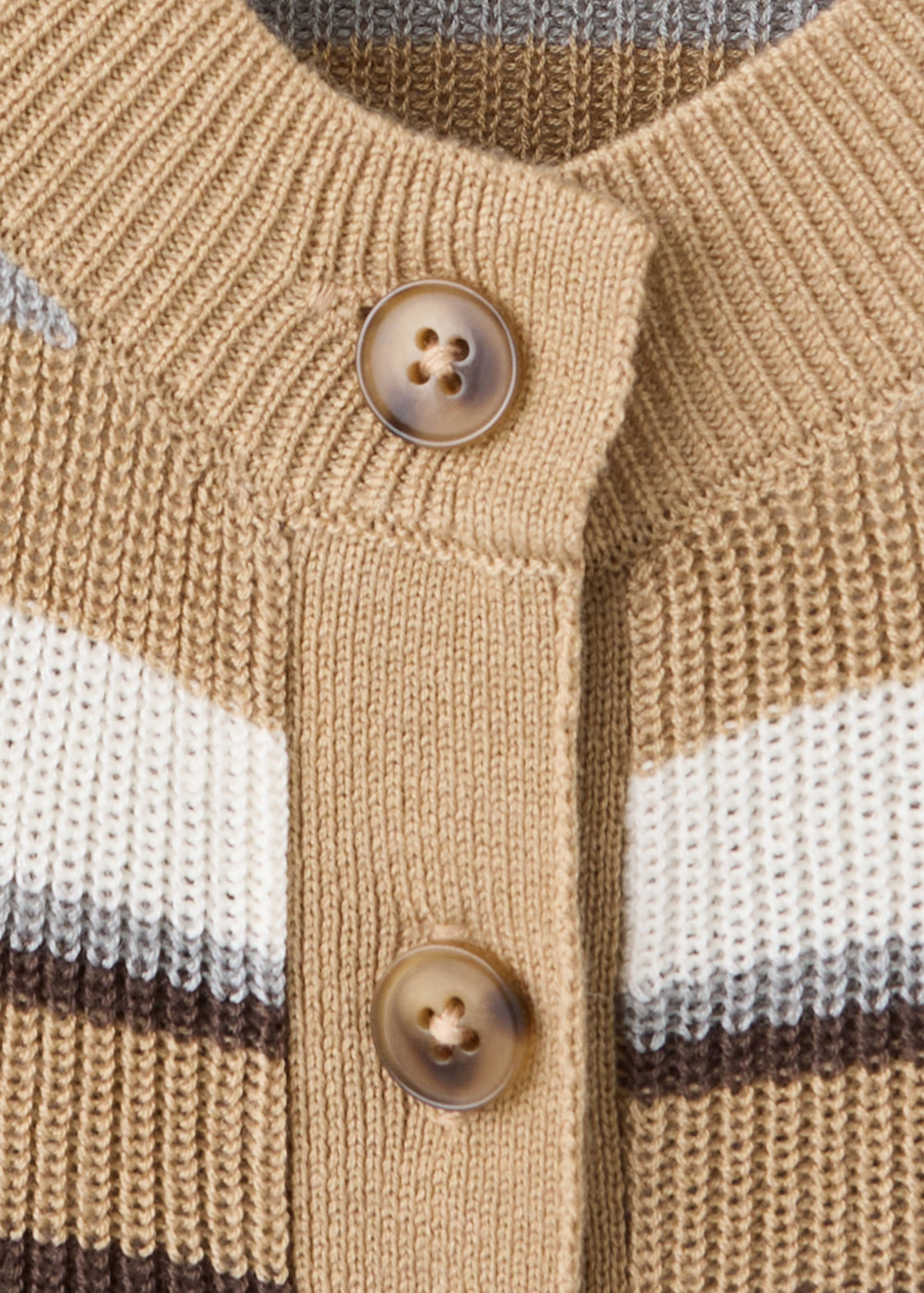 Striped rib sweater - Details of the article 8