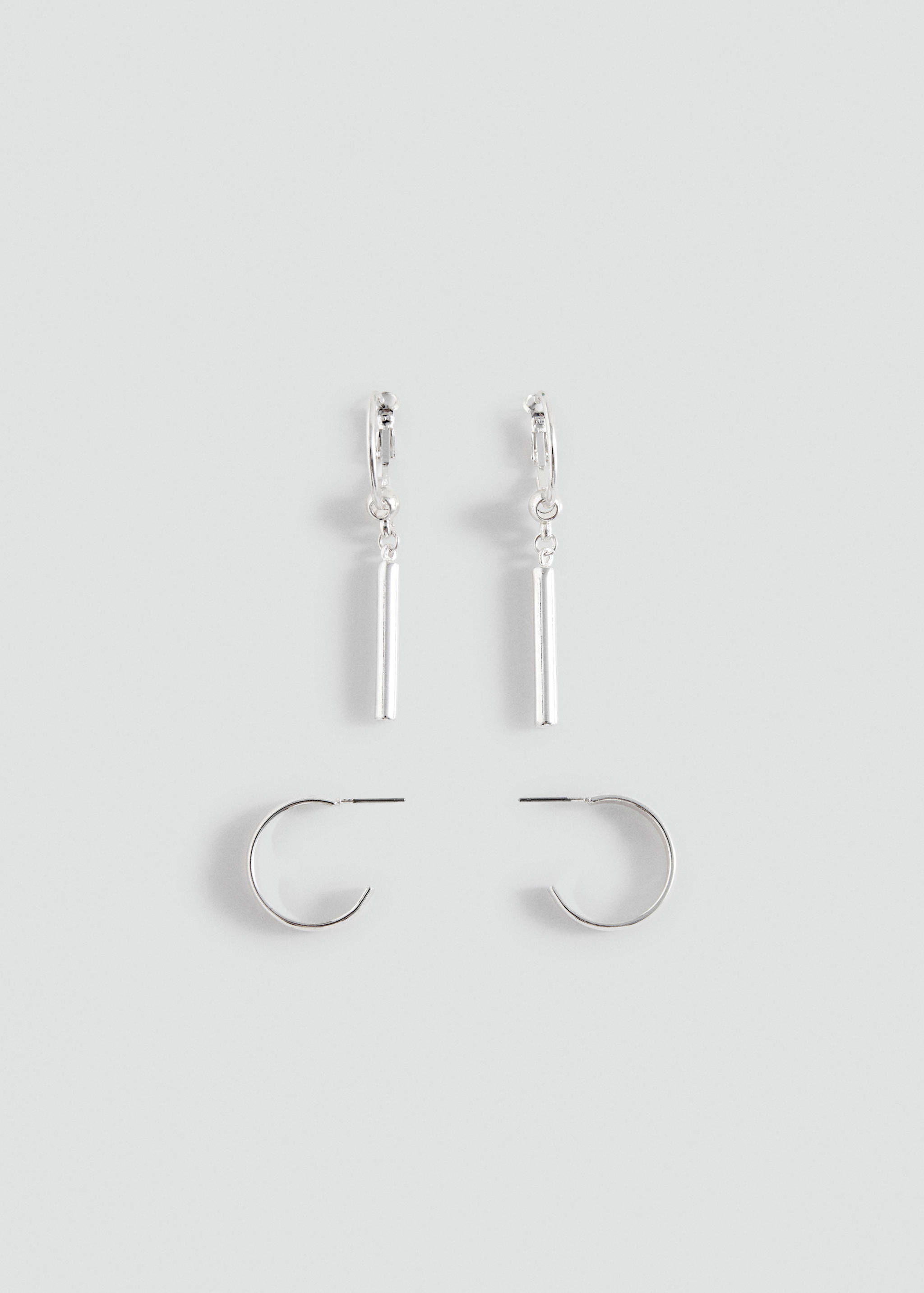 Pack of 2 mixed earrings - Article without model