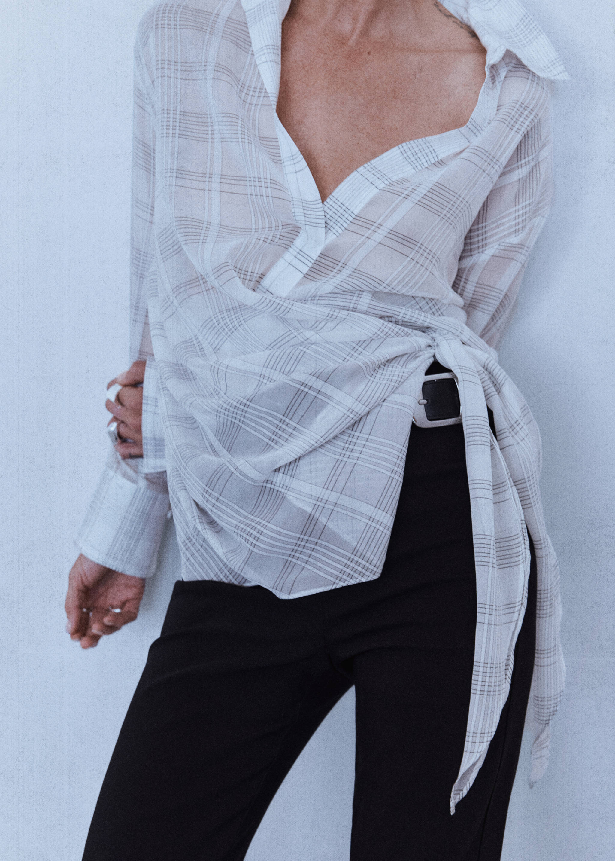 Pantalon capri ceinture - Détail de l'article 1