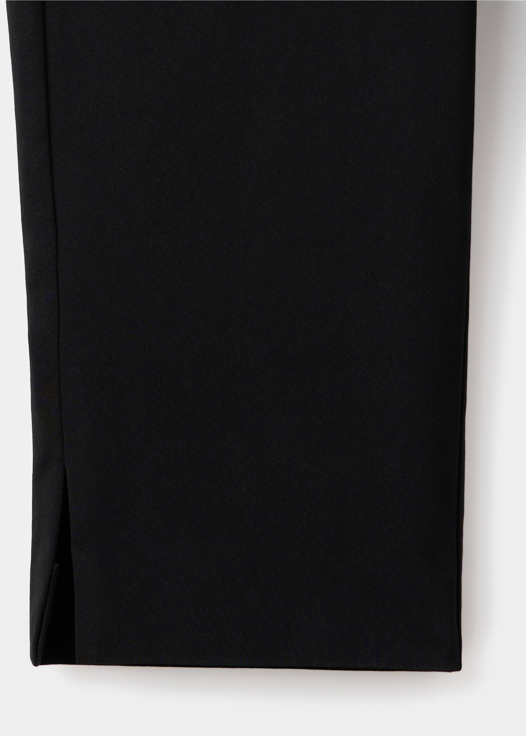 Pantalon capri ceinture - Détail de l'article 0, Noir. Ref: 37072959-00.