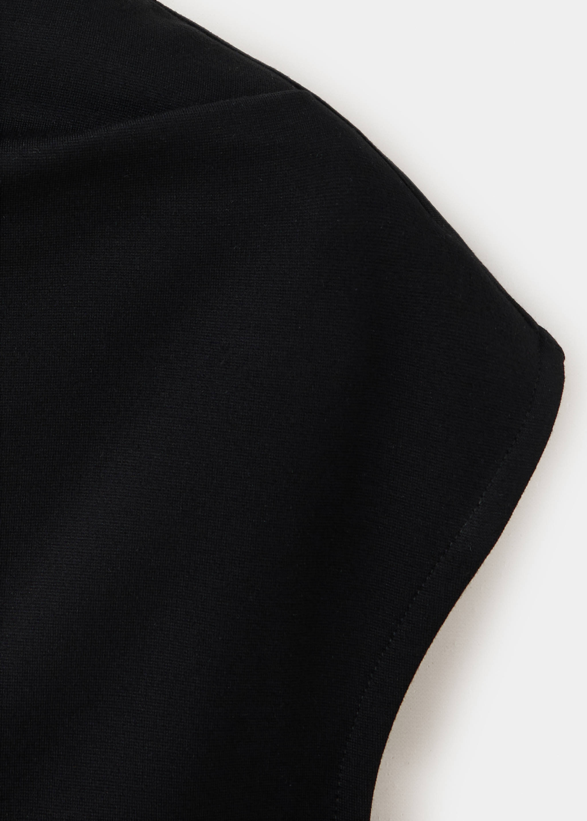 Asymmetrical draped top - Details of the article 8