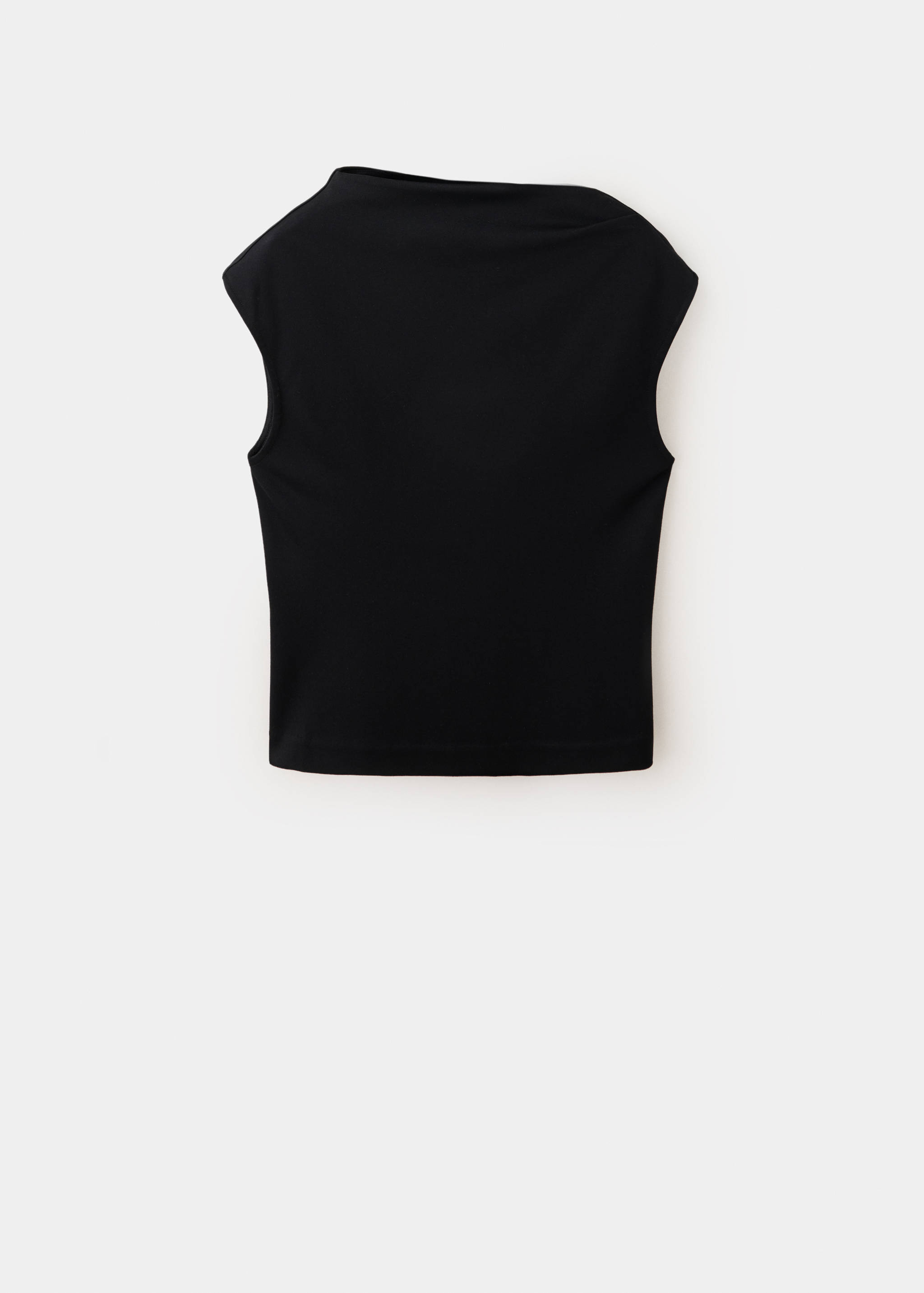 Asymmetrical draped top - Article without model
