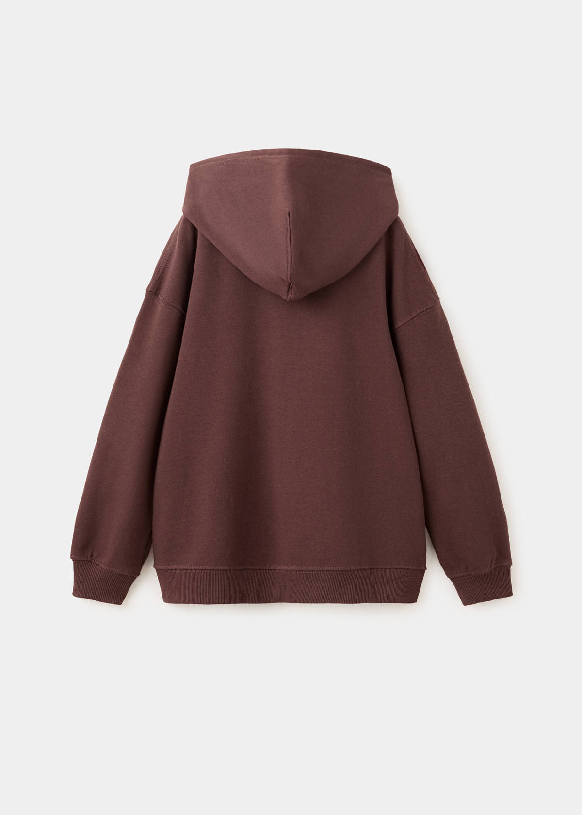 Loose fit hoodie — Brown