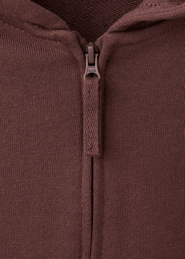 Loose fit hoodie — Brown