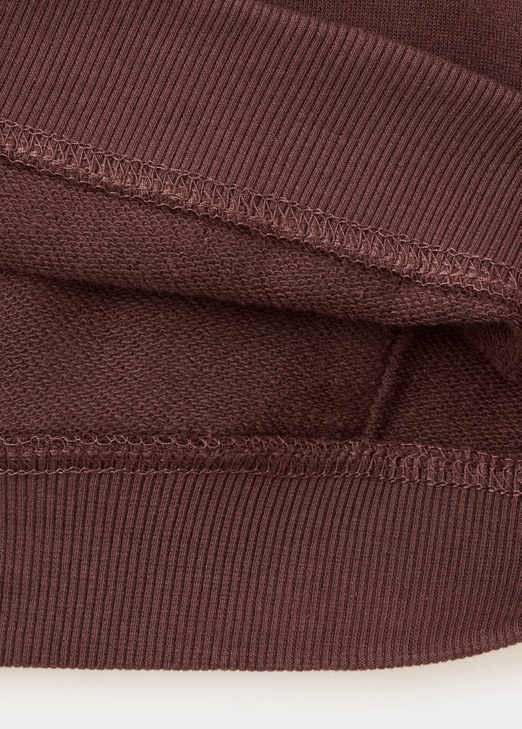 Loose fit hoodie — Brown
