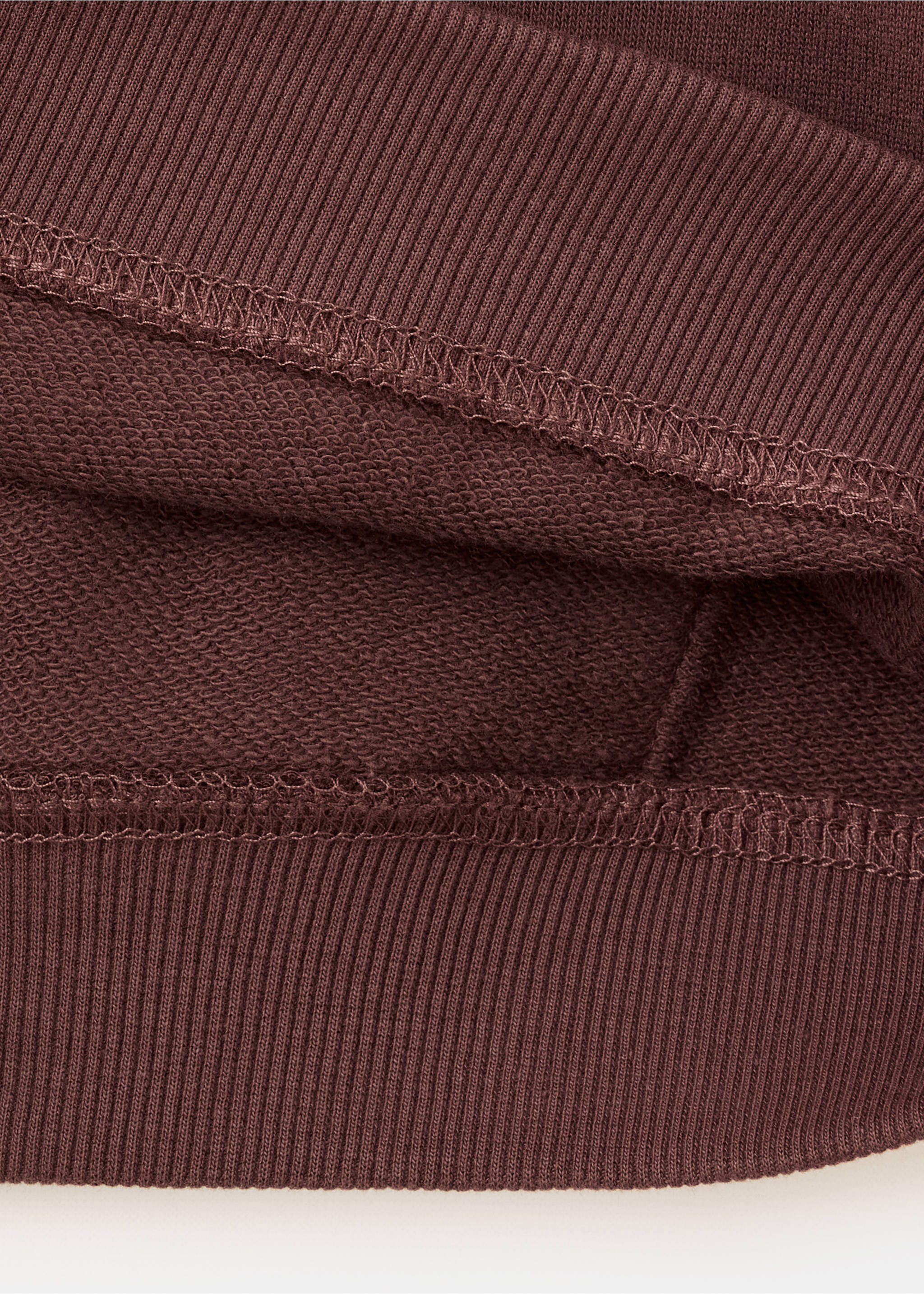 Sudadera francia - Detalle del artículo 0, Marrón. Ref: 37073276-00.