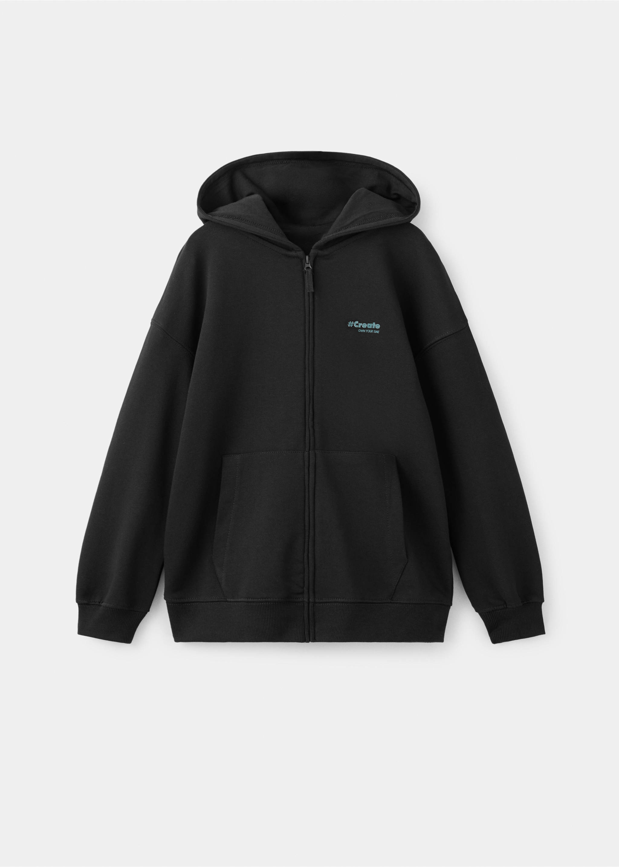 Sudadera francia - Artículo sin modelo, Negro. Ref: 37073276-00.