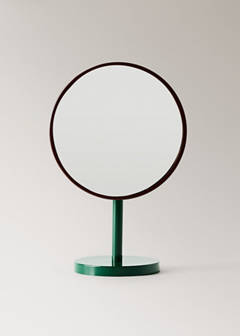 Two-tone metal dressing table mirror — Maroon 6