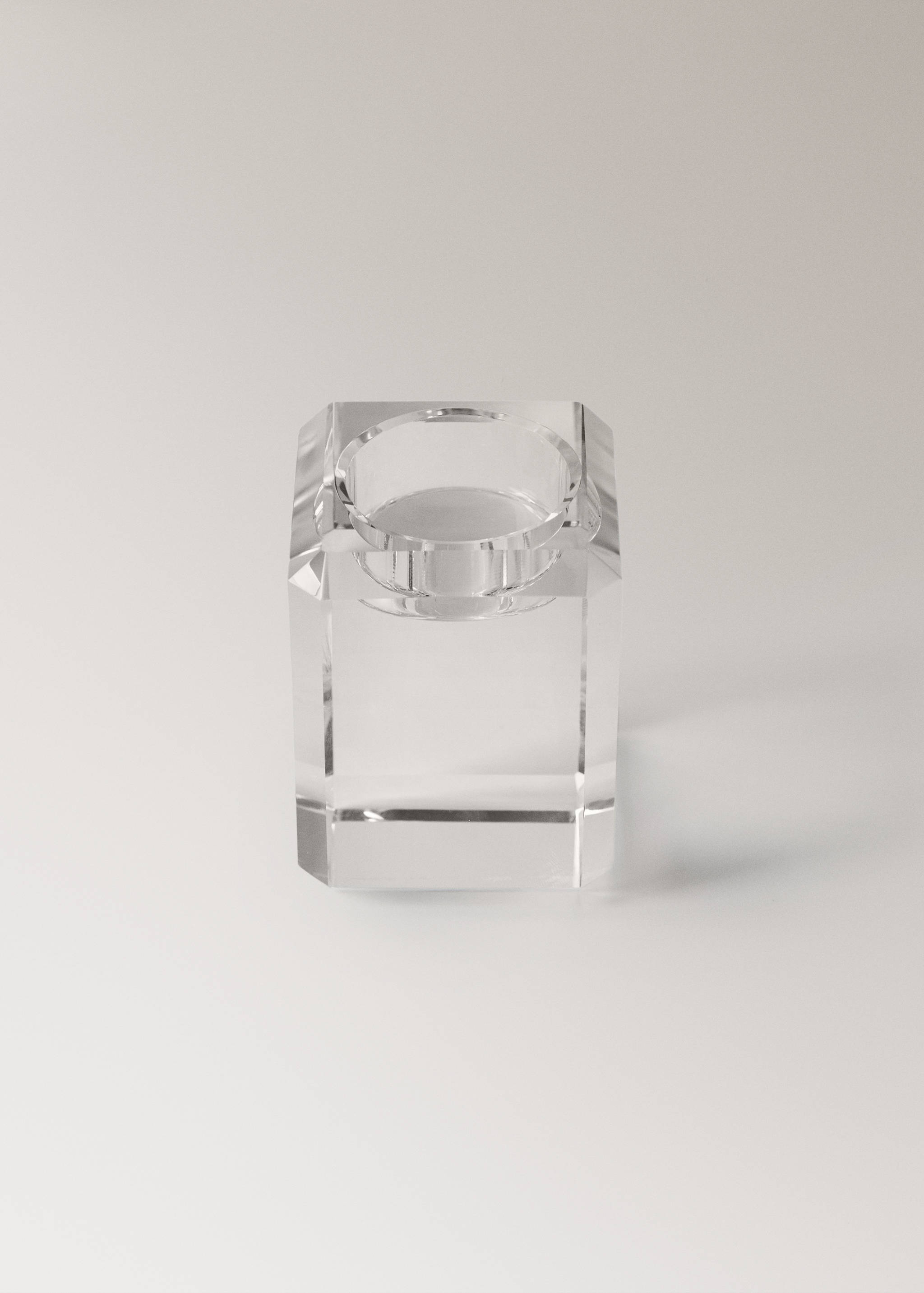 Small glass candle holder - Details of the article 2
