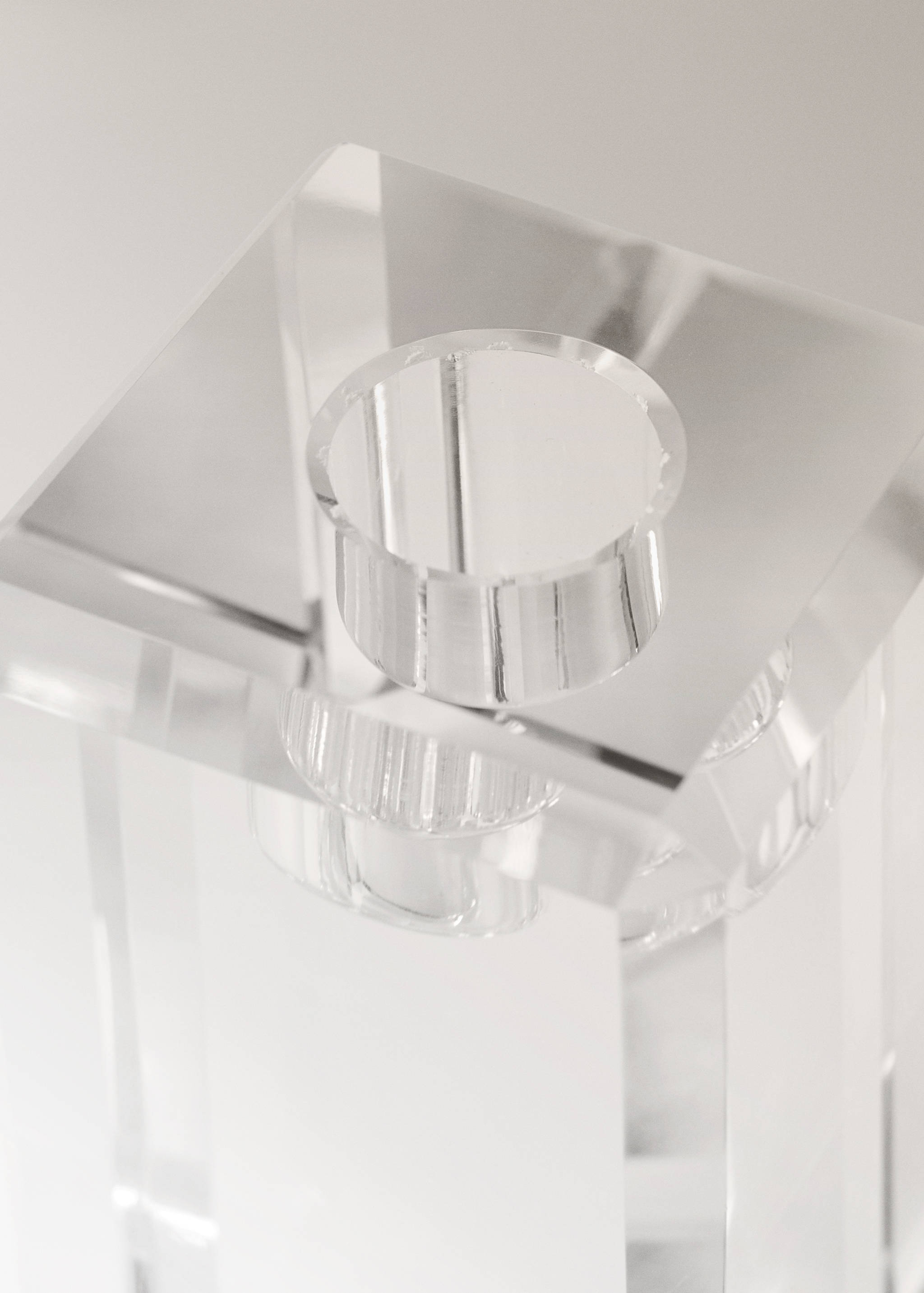 Large glass candleholder - Details of the article 1