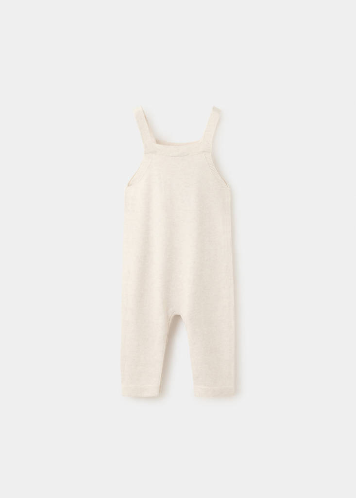 Cotton dungarees with pocket