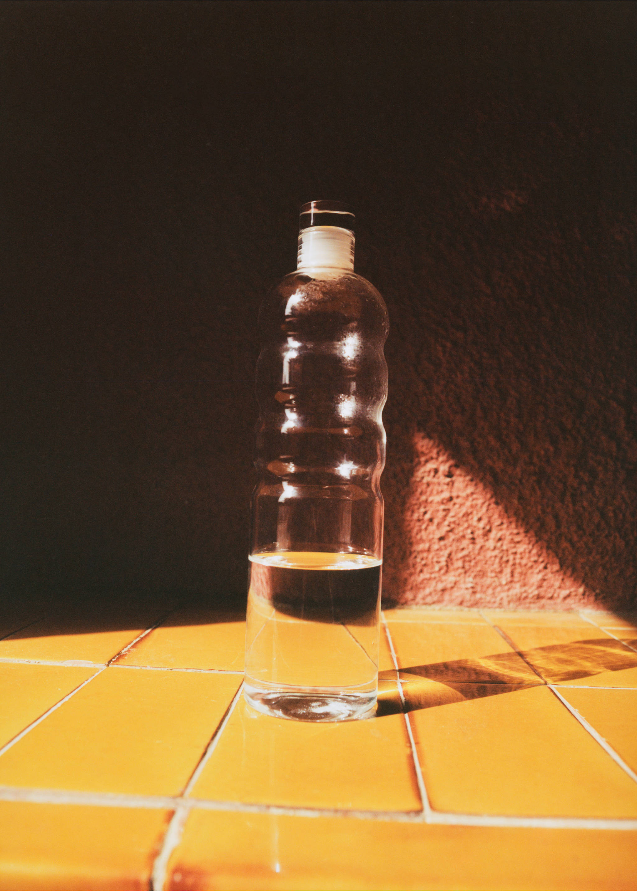 Borosilikatflasche mit Wellenverschluss - Detail des Artikels 5, Cremeweiß. Ref: 37073286-00.