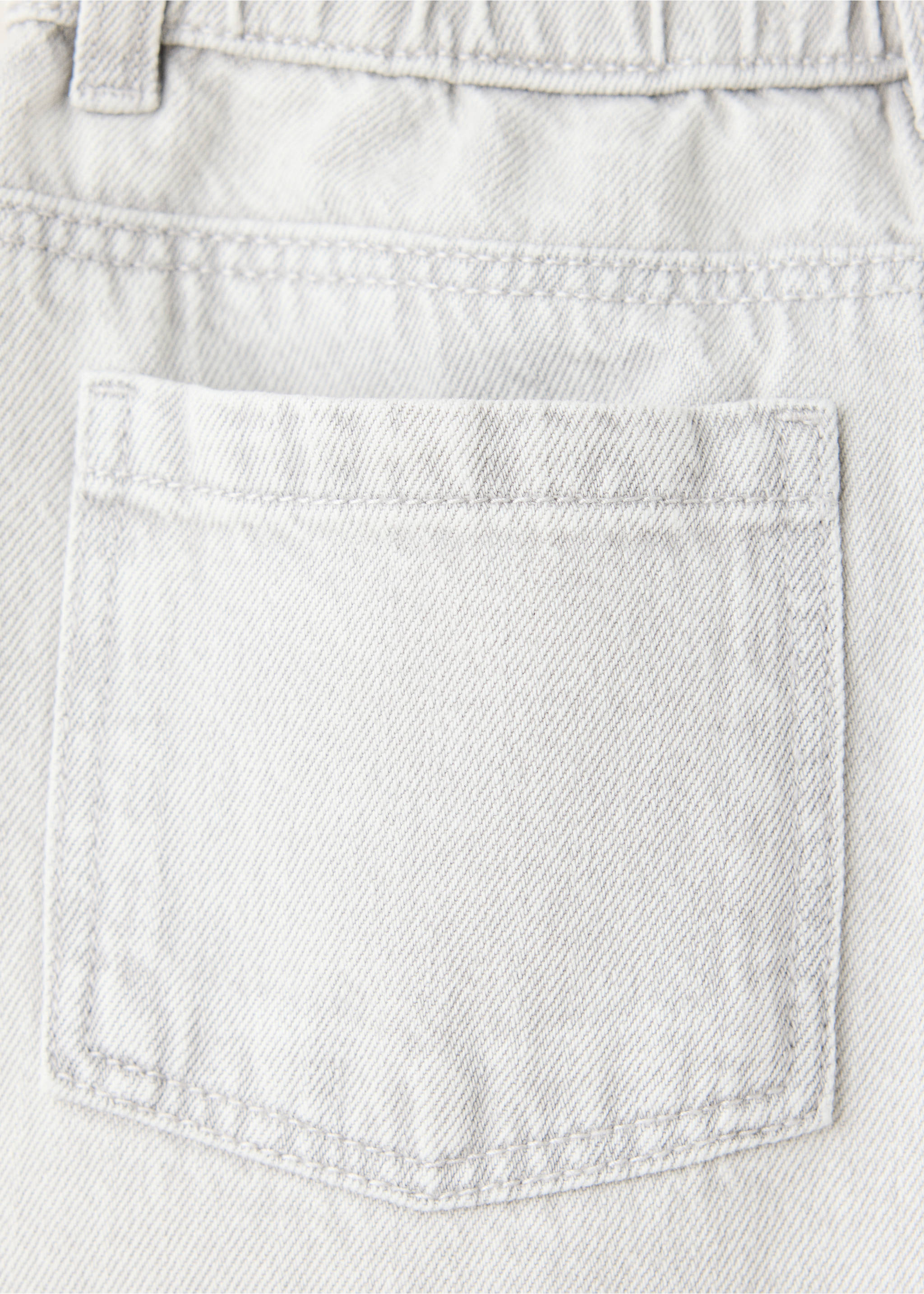 Jean droit taille élastique - Détail de l'article 0, Gris denim. Ref: 37073290-00.
