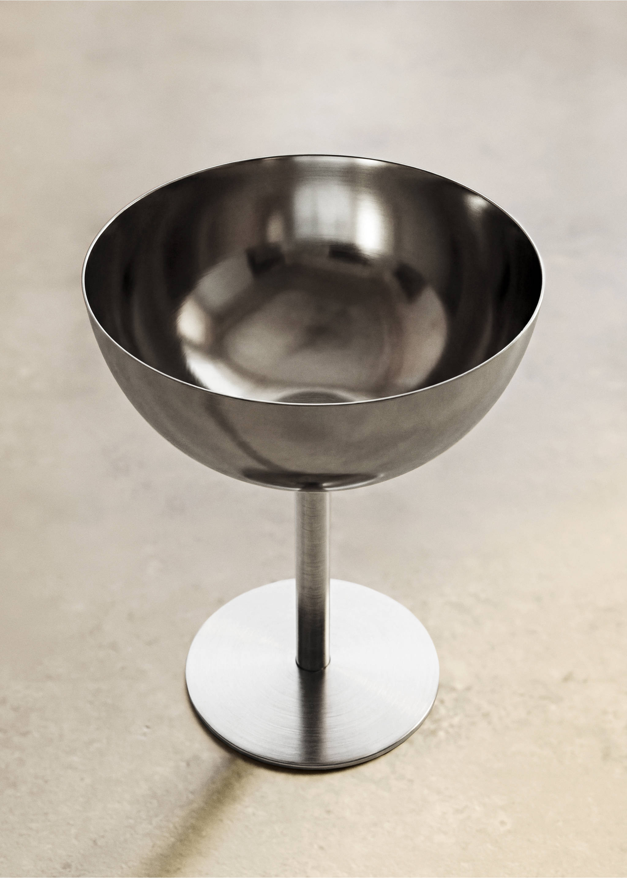 Stainless steel ice cream bowl - General plane, Silver. Ref: 37073299-00.