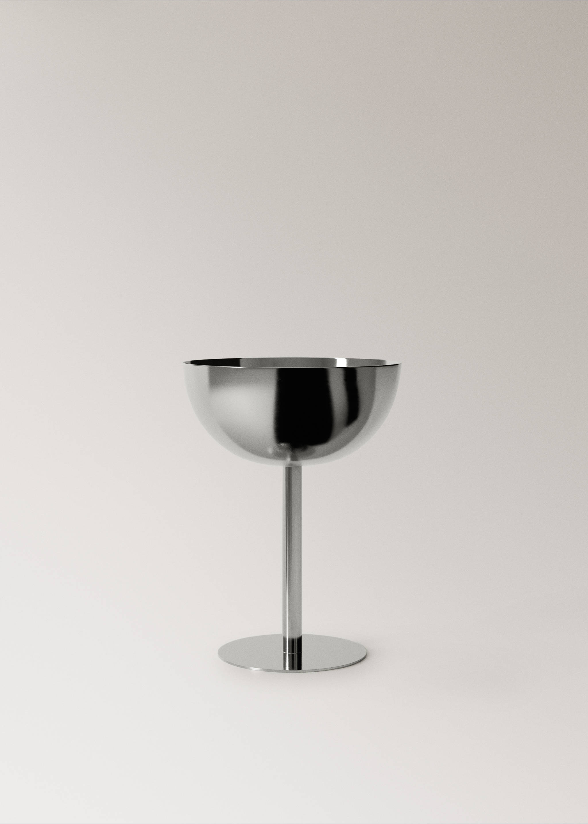 Stainless steel ice cream bowl - Article without model, Silver. Ref: 37073299-00.