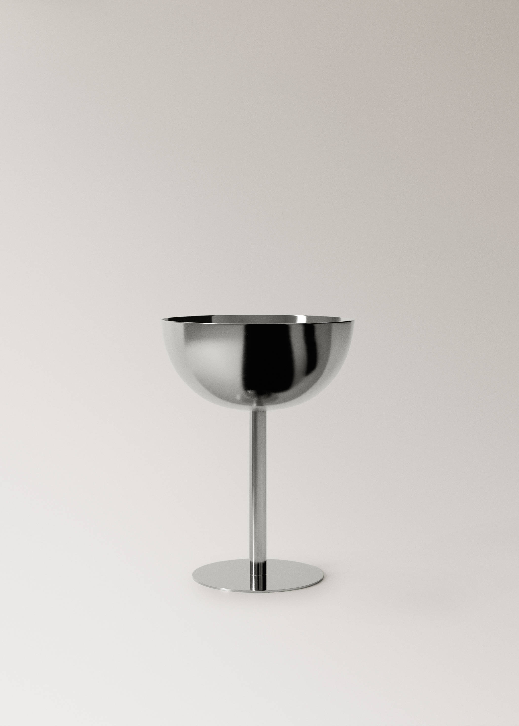 Stainless steel ice cream bowl - Article without model